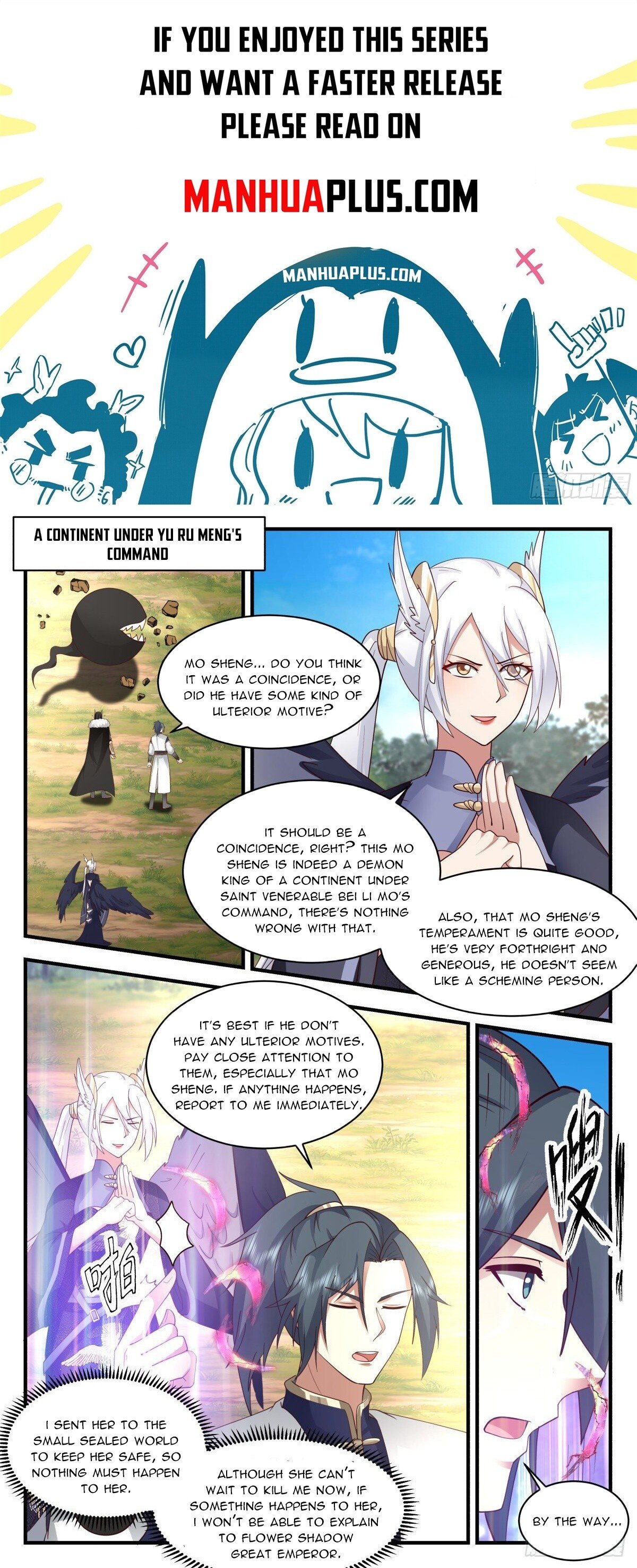 Martial Peak Chapter 2457 page 1 - Chapter 2457: The Demon Saints' reaction