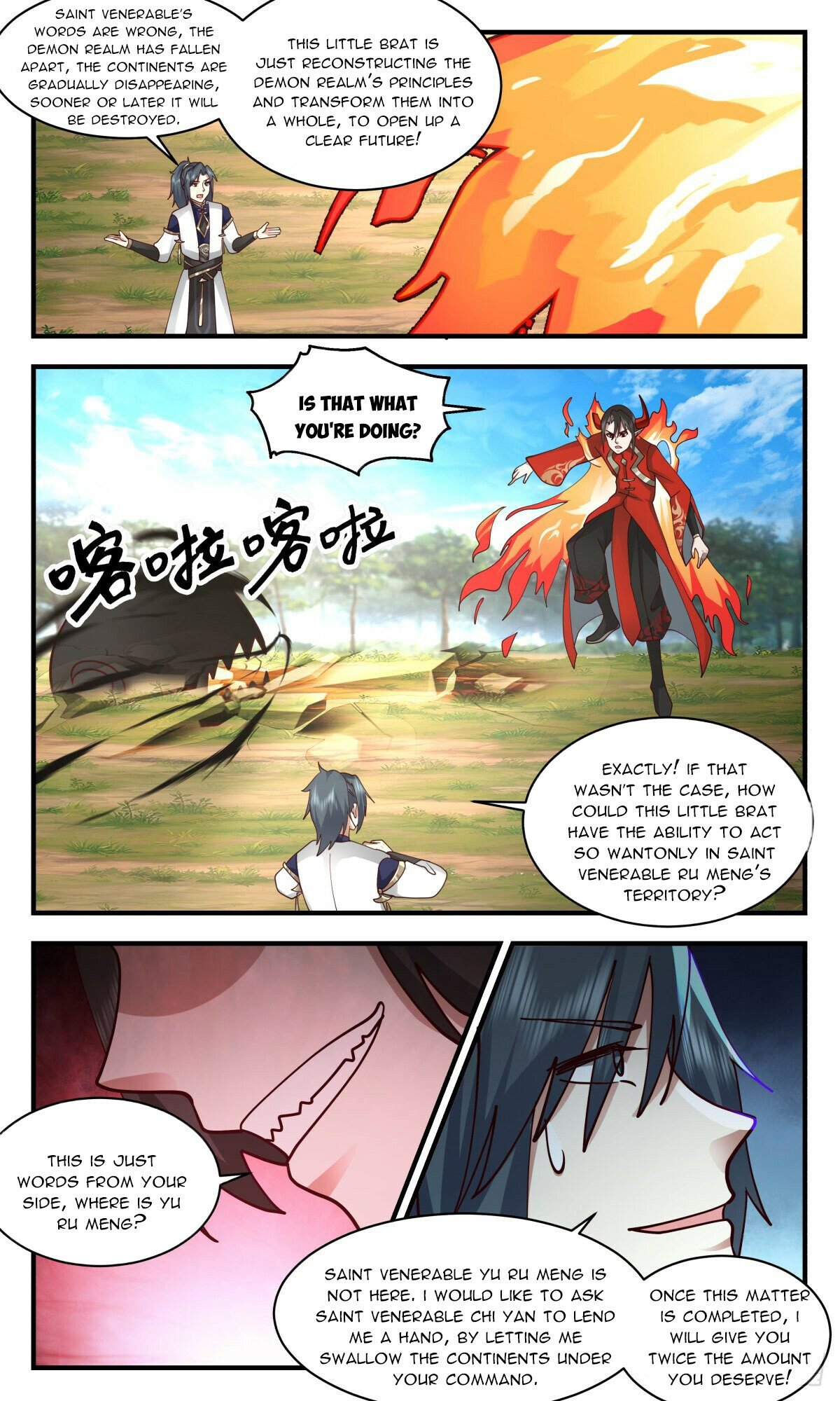 Martial Peak Chapter 2457 page 7 - Chapter 2457: The Demon Saints' reaction