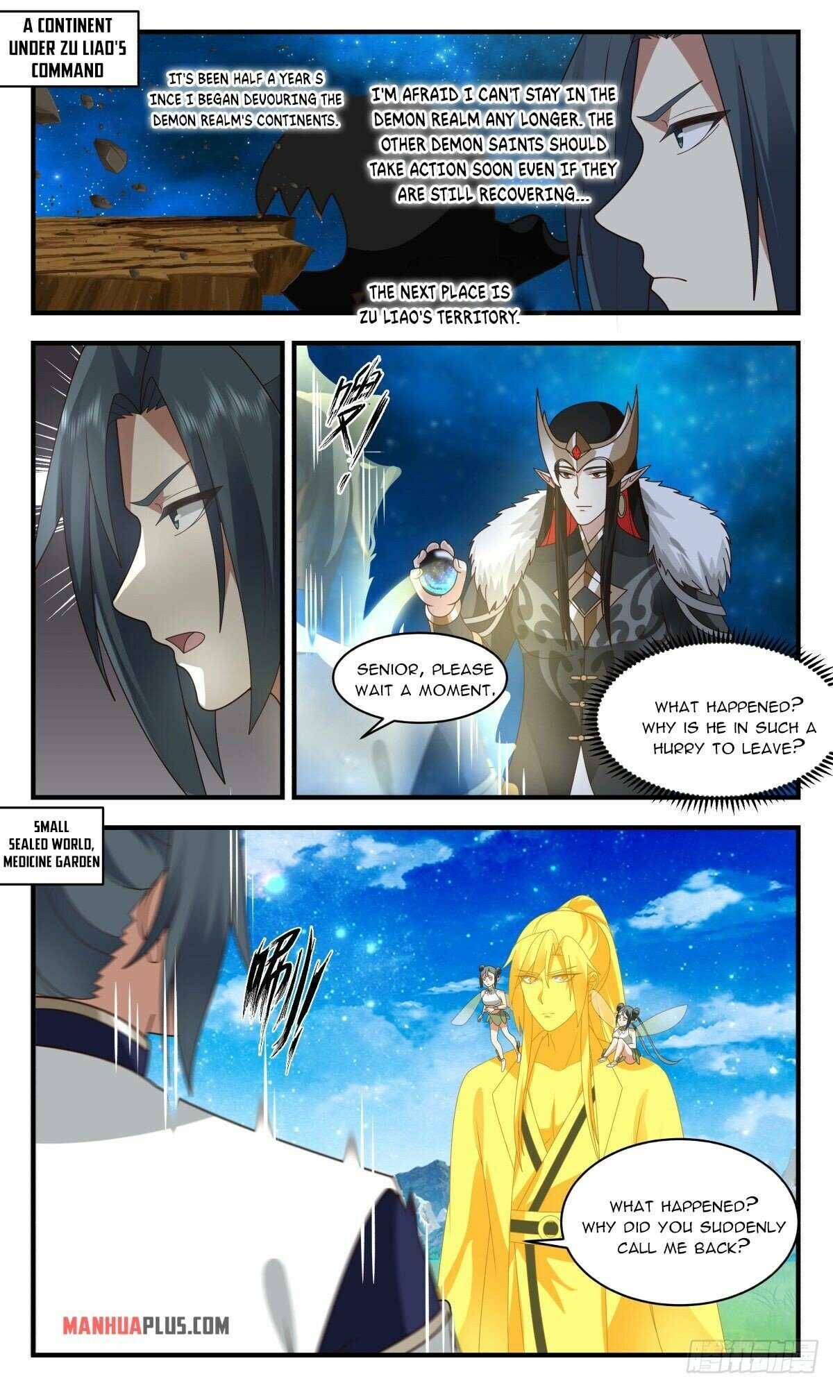 Martial Peak Chapter 2458 page 10 - Chapter 2458: The strange phenomenon in the Small Sealed World