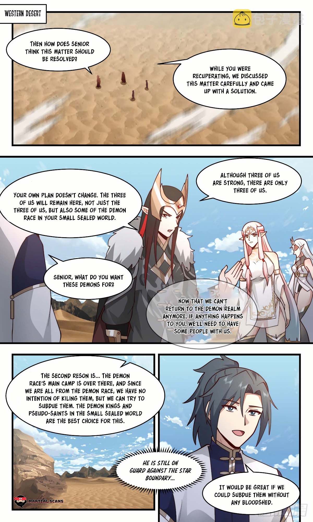 Martial Peak Chapter 2461 page 1 - Chapter 2461: Negotiation Plan