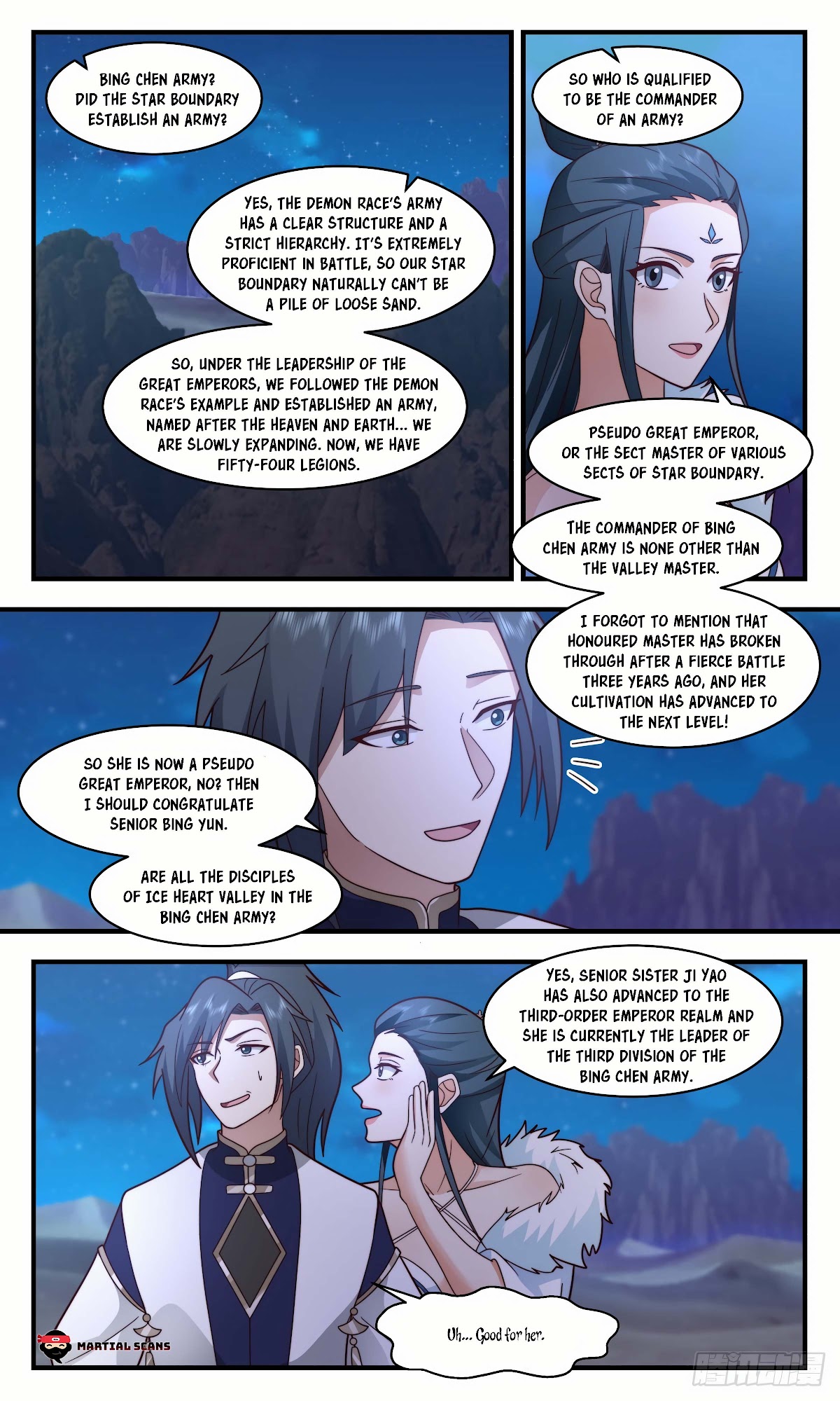 Martial Peak Chapter 2463 page 4 - Chapter 2463: Seven Mist Sea