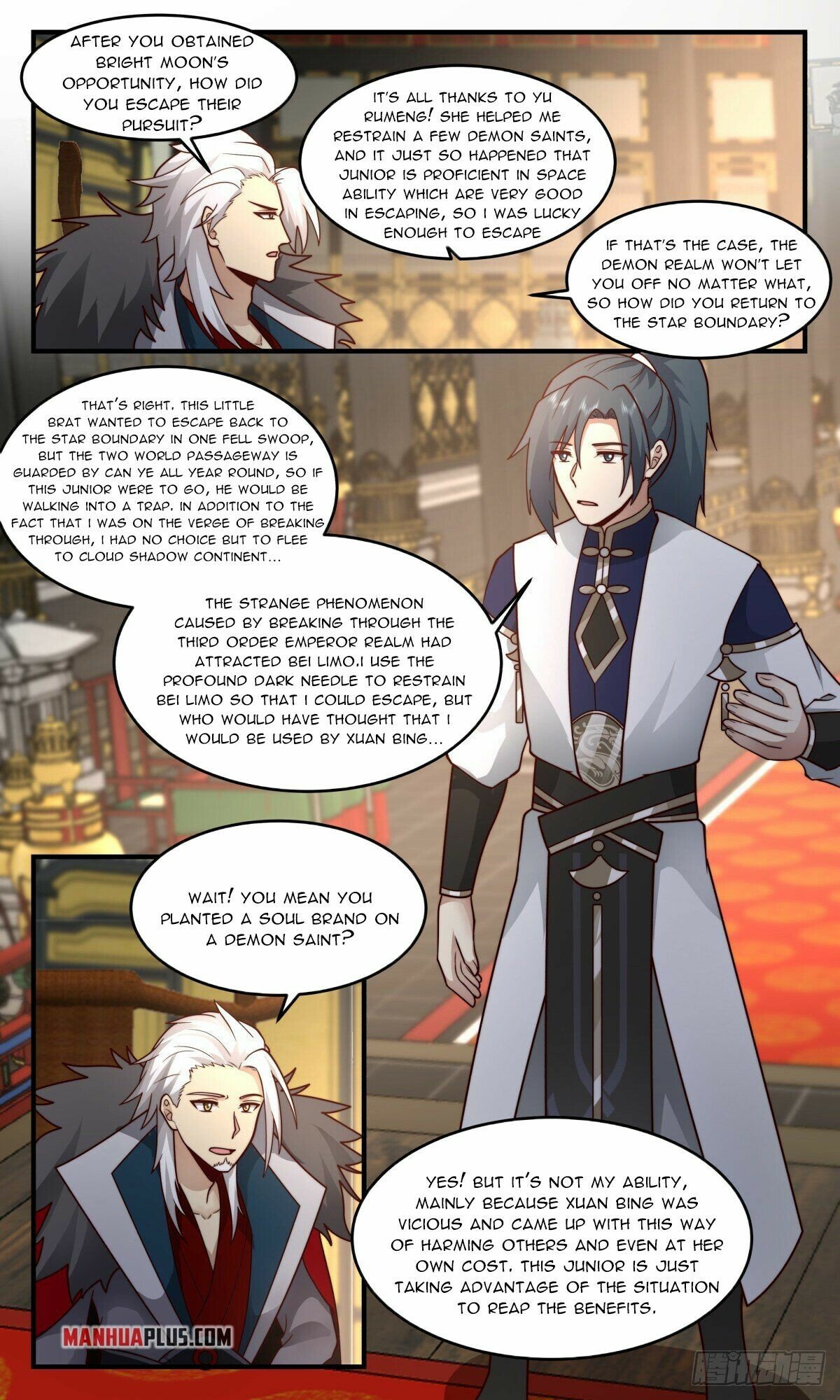 Martial Peak Chapter 2465 page 6 - Chapter 2465: Four-Chamber Trial