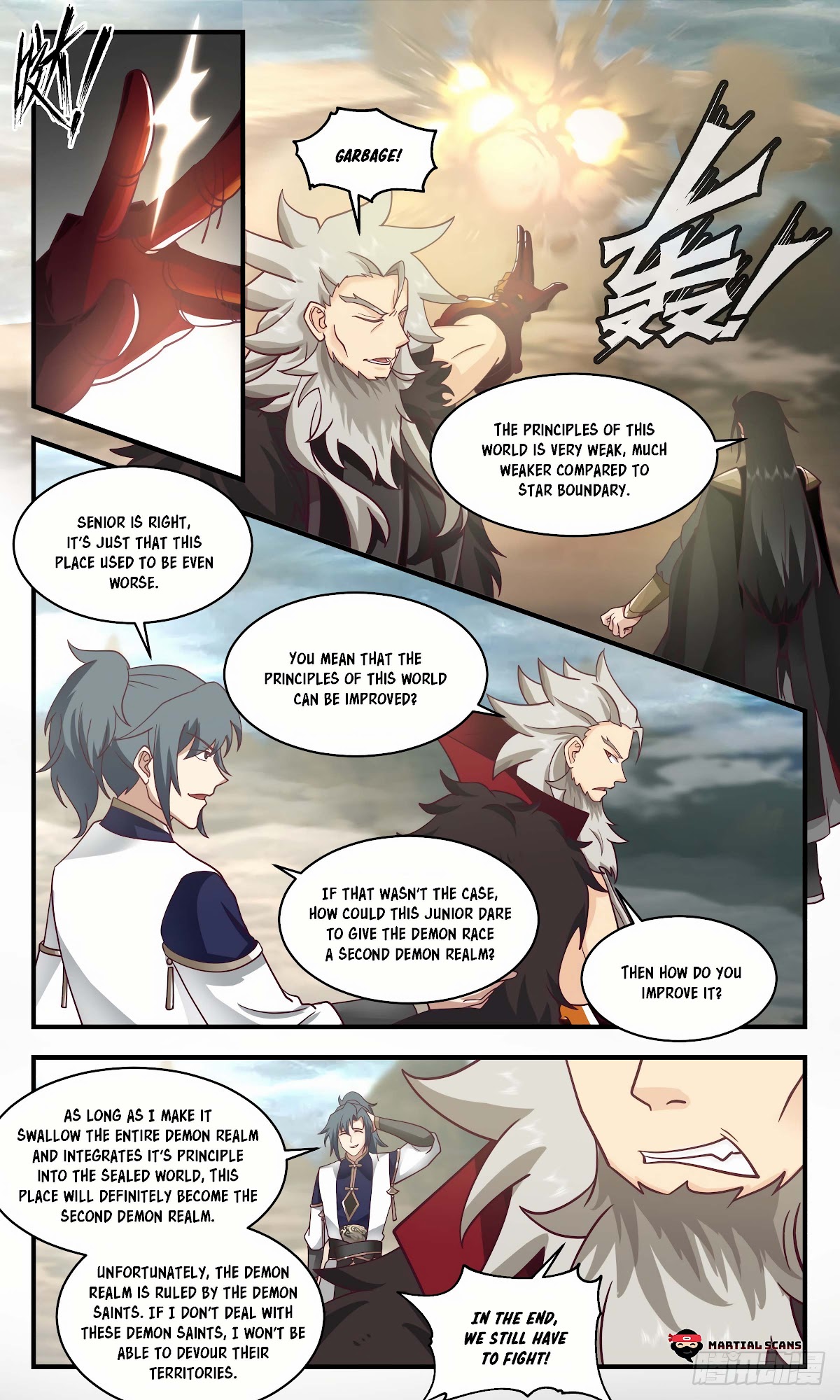 Martial Peak Chapter 2466 page 5 - Chapter 2466: Sealed World Bead and Un-Fixing Mountain