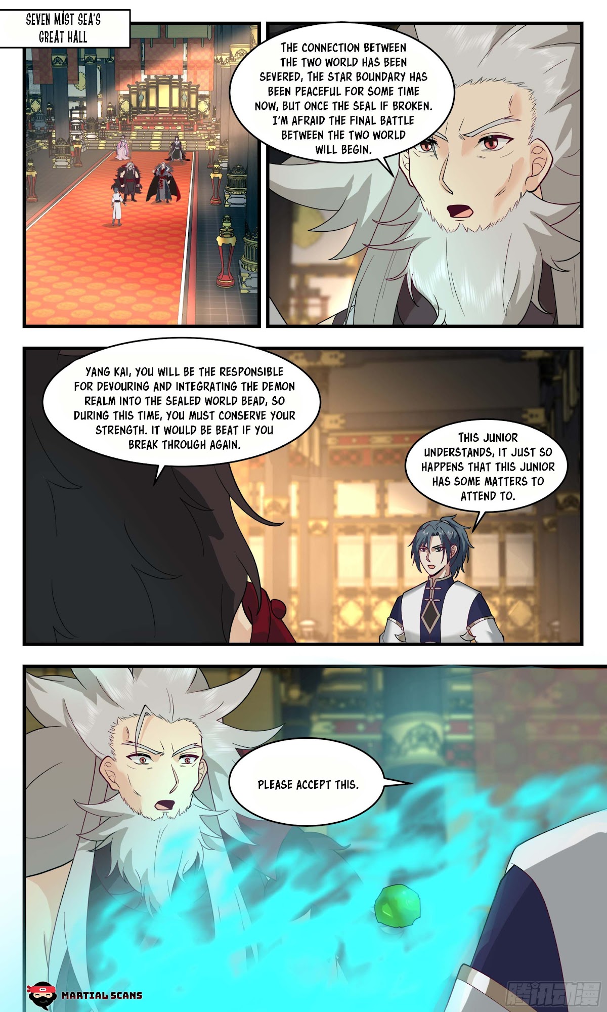 Martial Peak Chapter 2467 page 2 - Chapter 2467: The feast is on
