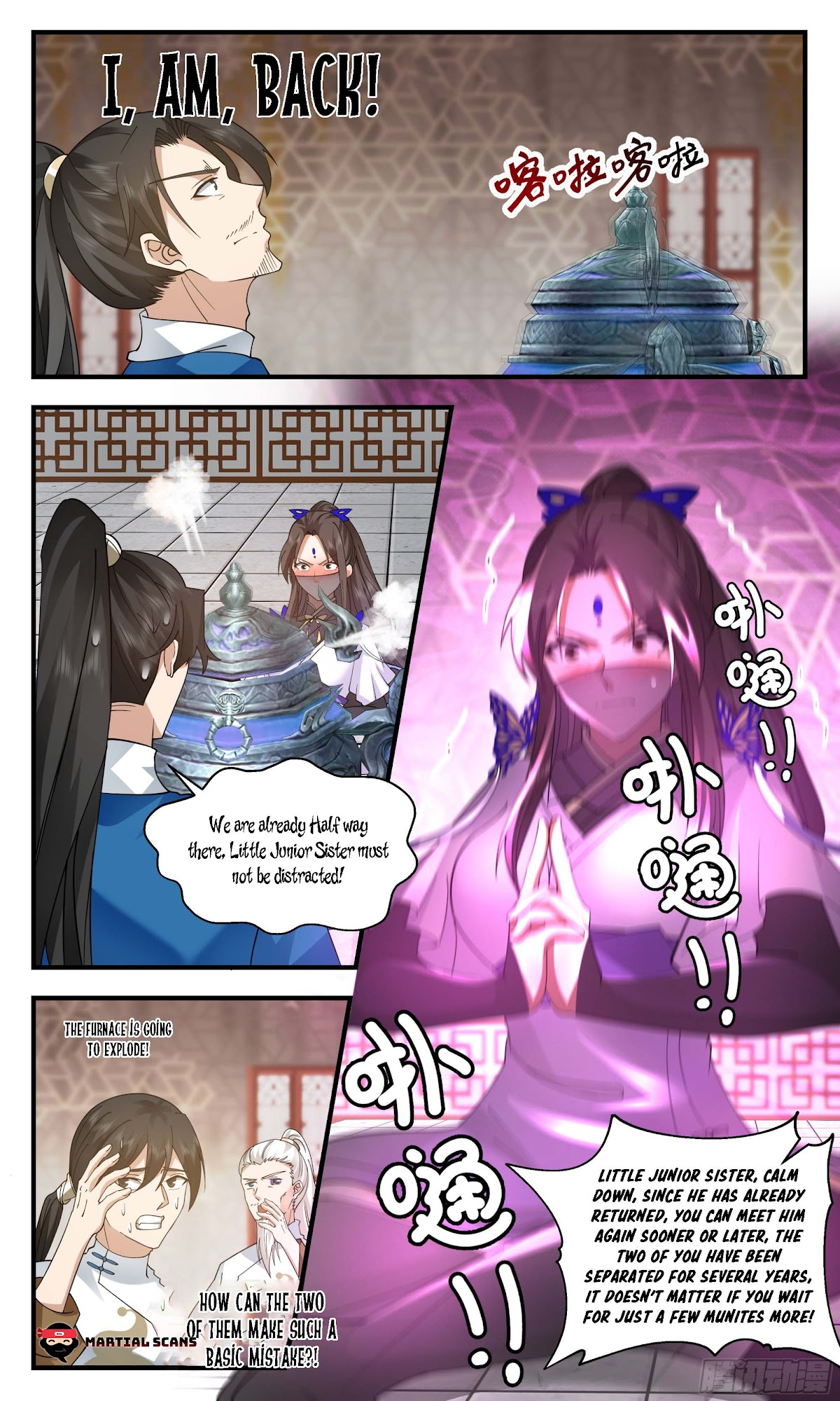 Martial Peak Chapter 2468 page 11 - Chapter 2468: I'm back!