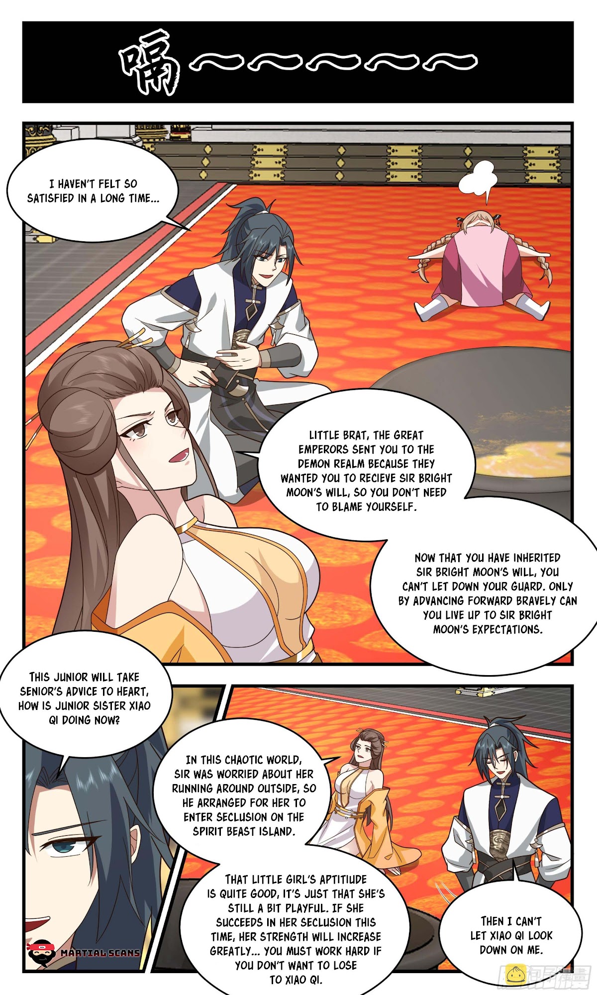 Martial Peak Chapter 2468 page 3 - Chapter 2468: I'm back!