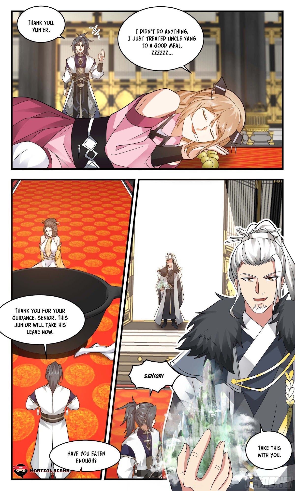 Martial Peak Chapter 2468 page 4 - Chapter 2468: I'm back!