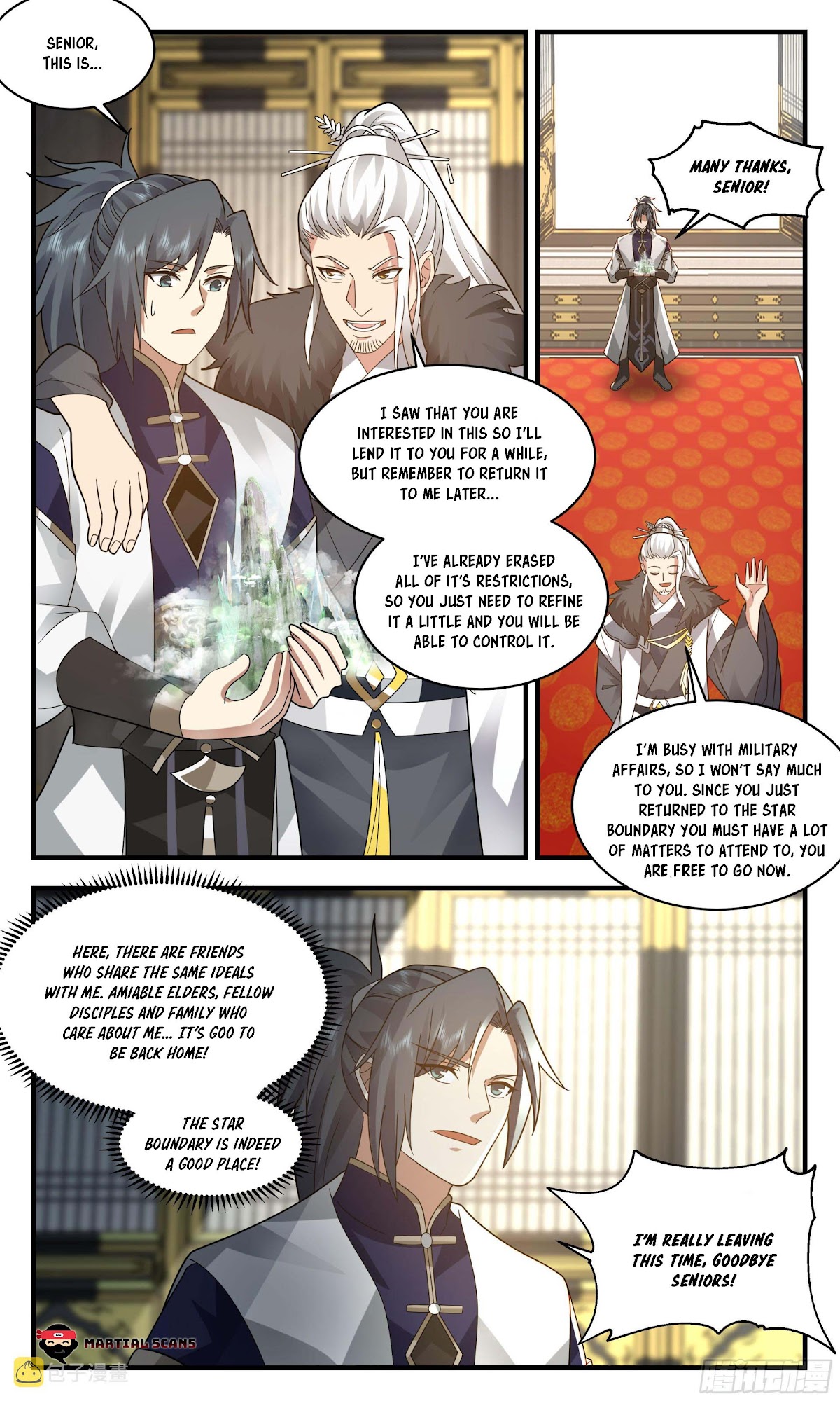 Martial Peak Chapter 2468 page 5 - Chapter 2468: I'm back!