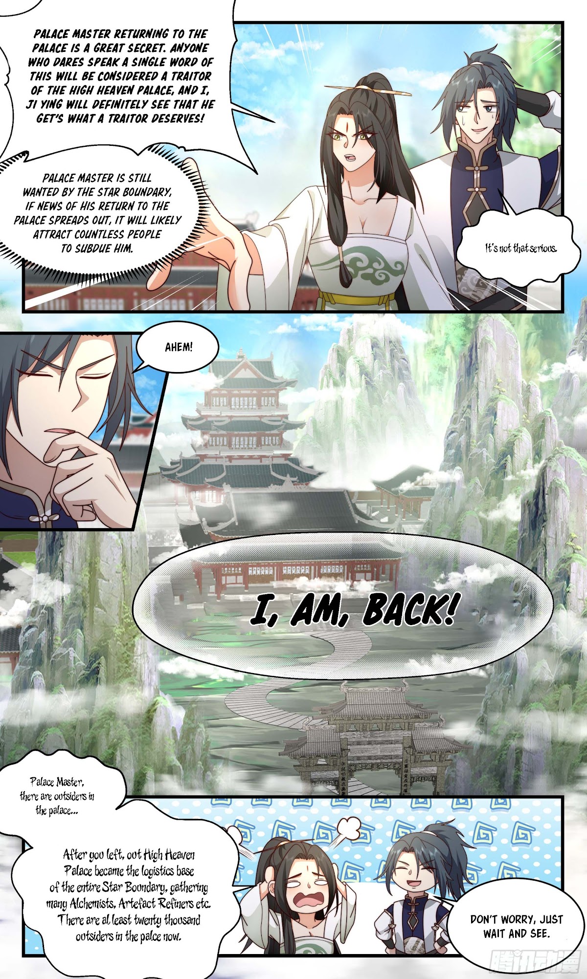 Martial Peak Chapter 2468 page 8 - Chapter 2468: I'm back!