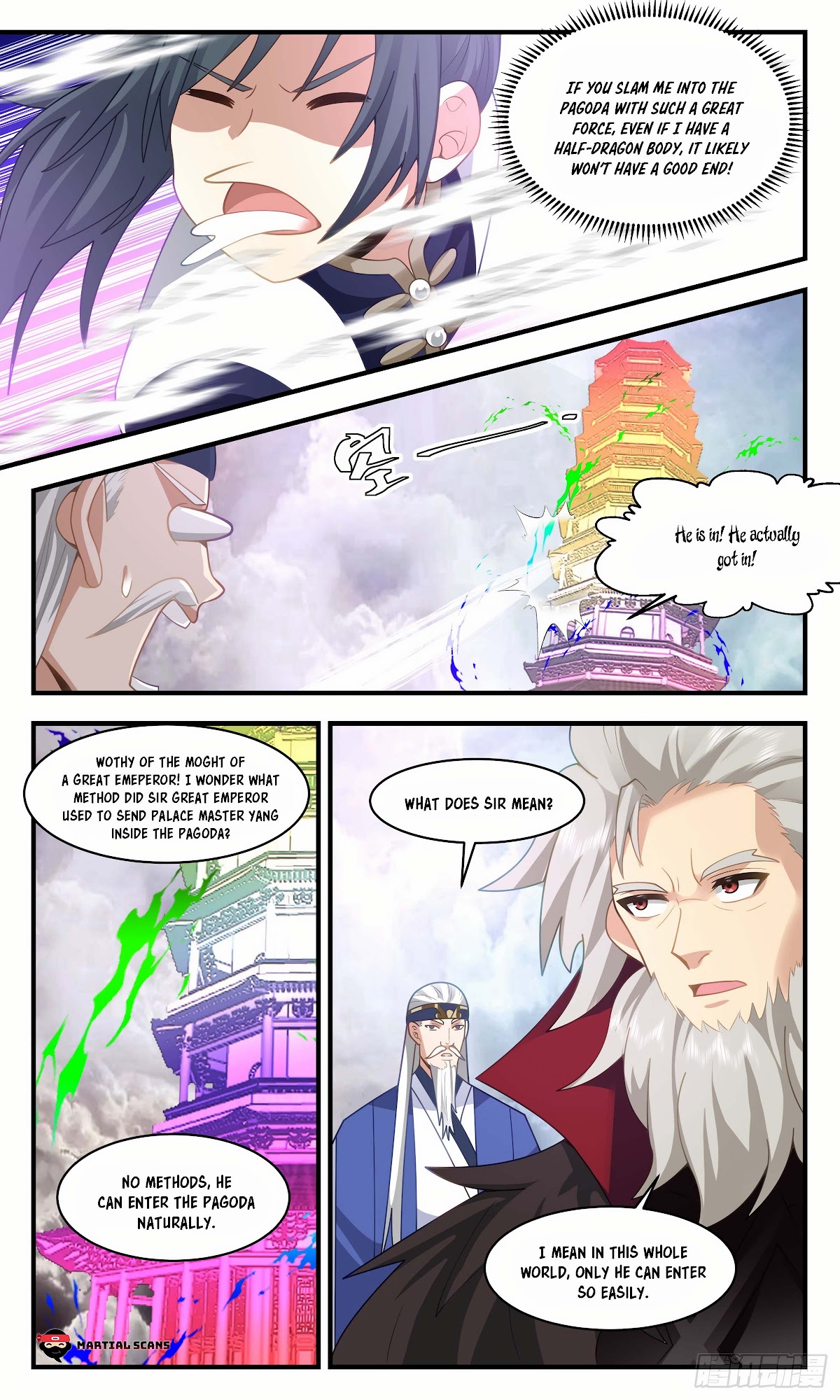 Martial Peak Chapter 2475 page 8 - Chapter 2475: Breaking into the Five Colored Pagoda
