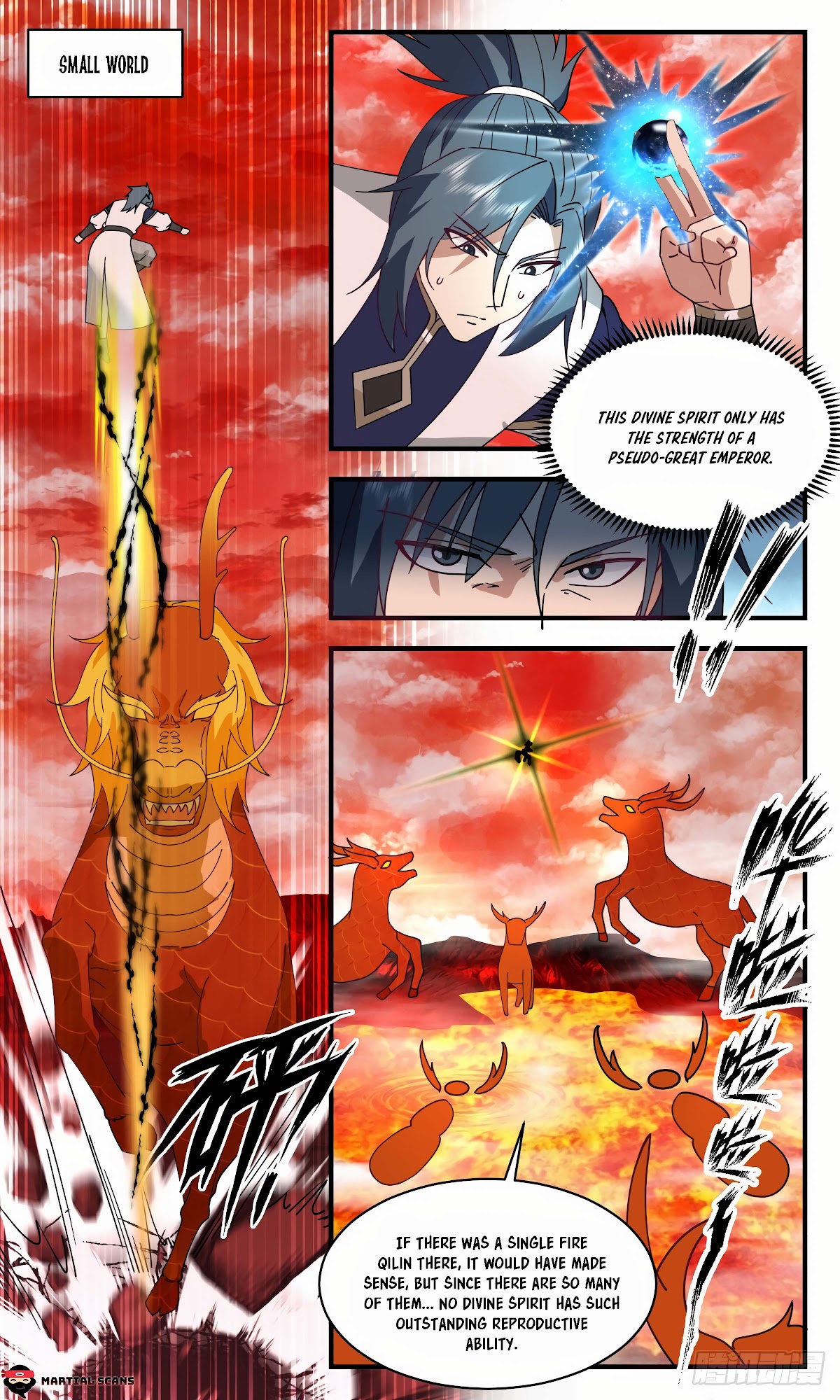 Martial Peak Chapter 2476 page 2 - Chapter 2476: Small World's Spirit