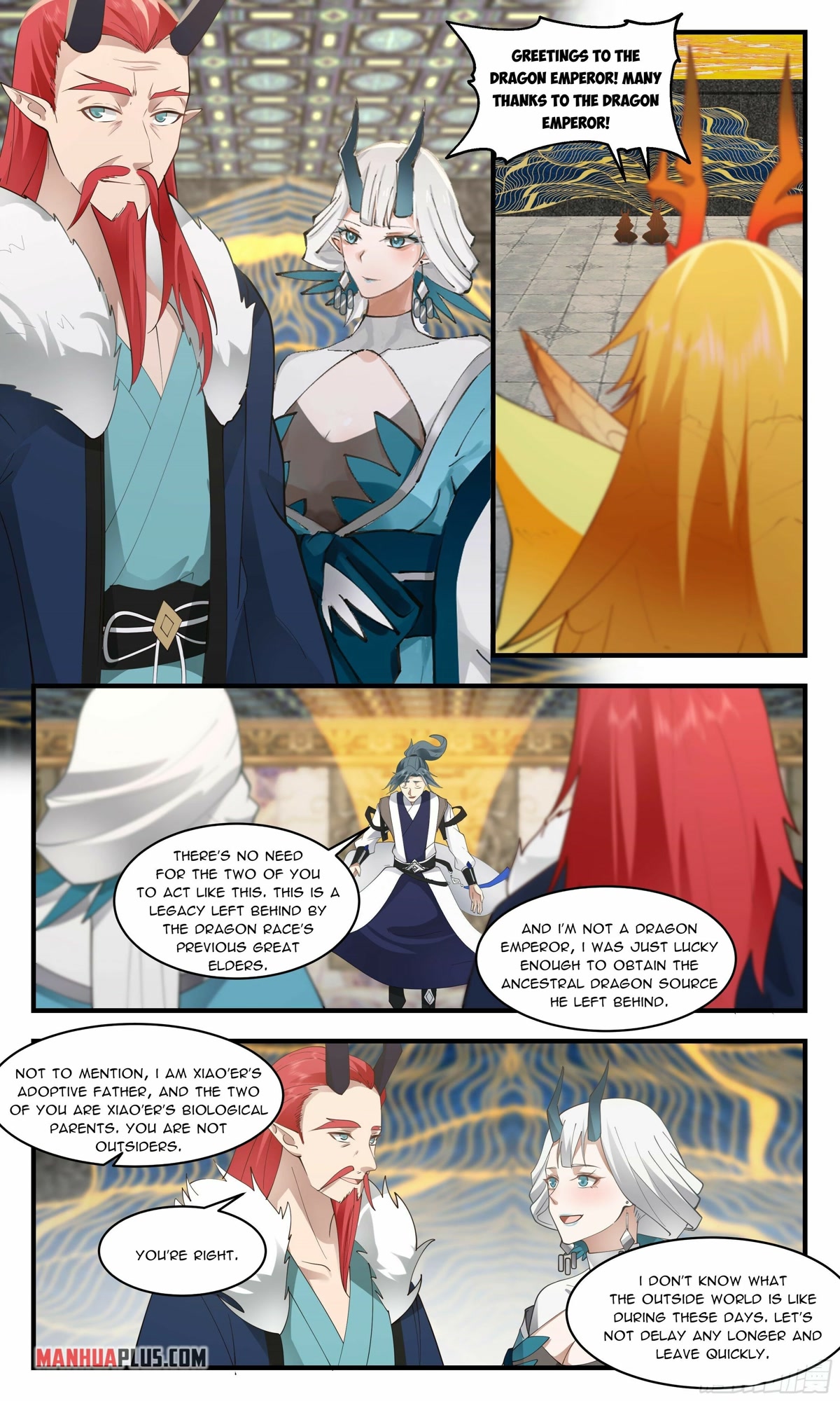 Martial Peak Chapter 2532 page 4 - Chapter 2532: Dragon and Phoenix Resonate!