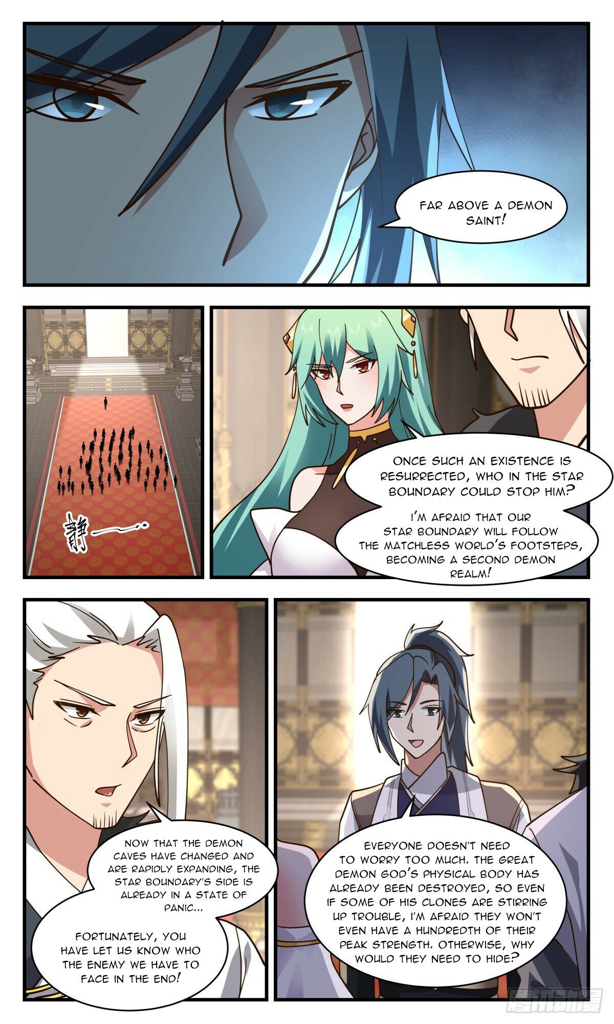Martial Peak Chapter 2535 page 4 - Chapter 2535: Heavenly Fate Transformation, Profound Heaven Present