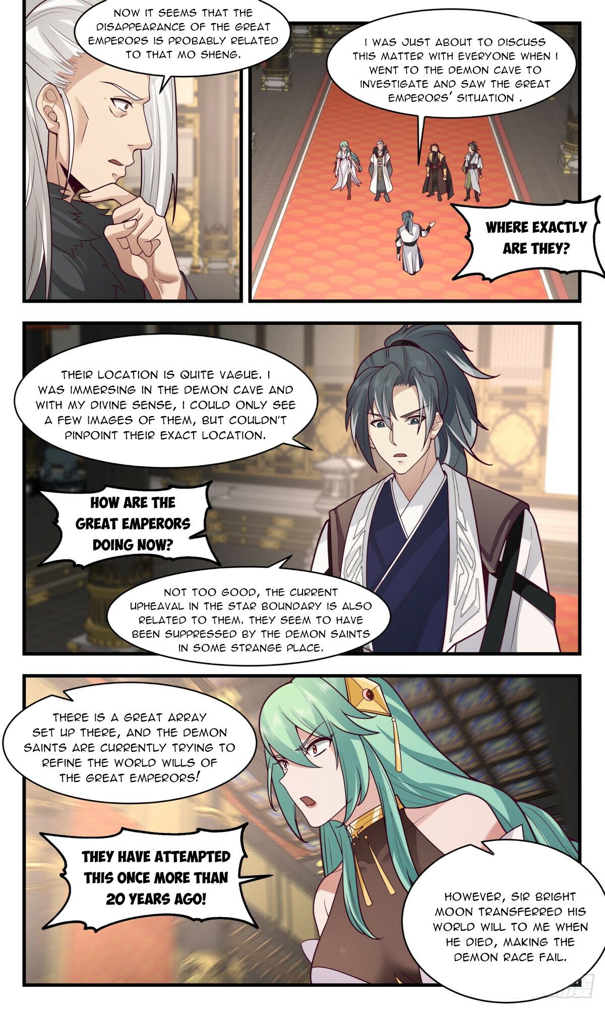 Martial Peak Chapter 2535 page 5 - Chapter 2535: Heavenly Fate Transformation, Profound Heaven Present