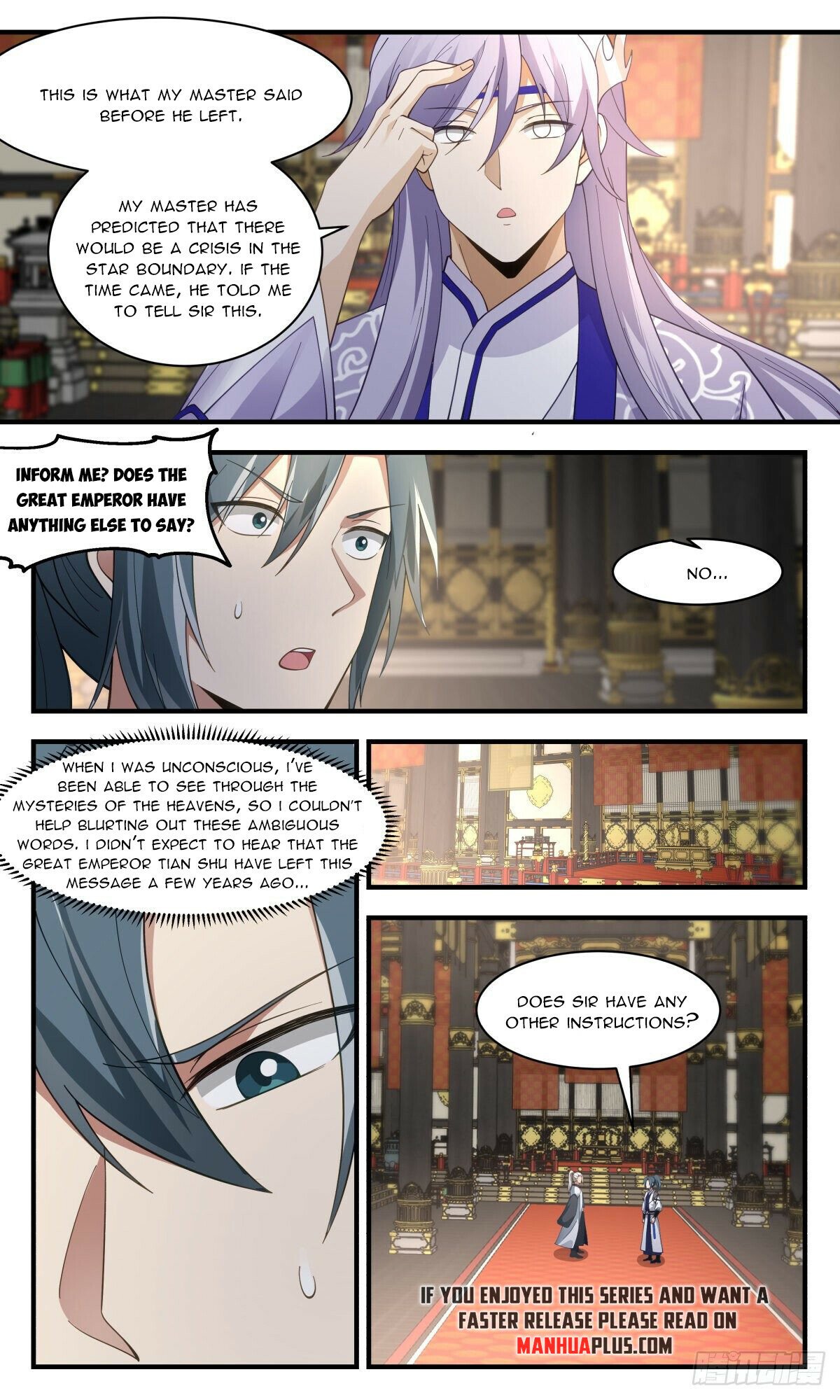 Martial Peak Chapter 2535 page 7 - Chapter 2535: Heavenly Fate Transformation, Profound Heaven Present