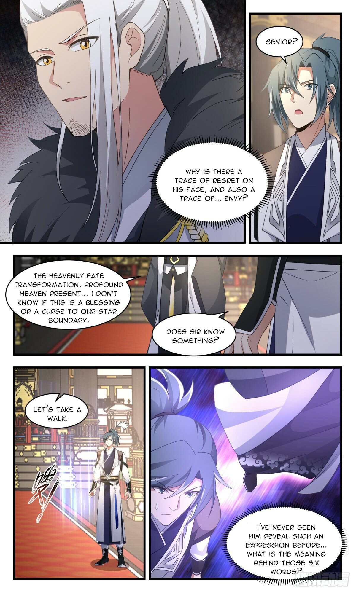 Martial Peak Chapter 2535 page 8 - Chapter 2535: Heavenly Fate Transformation, Profound Heaven Present