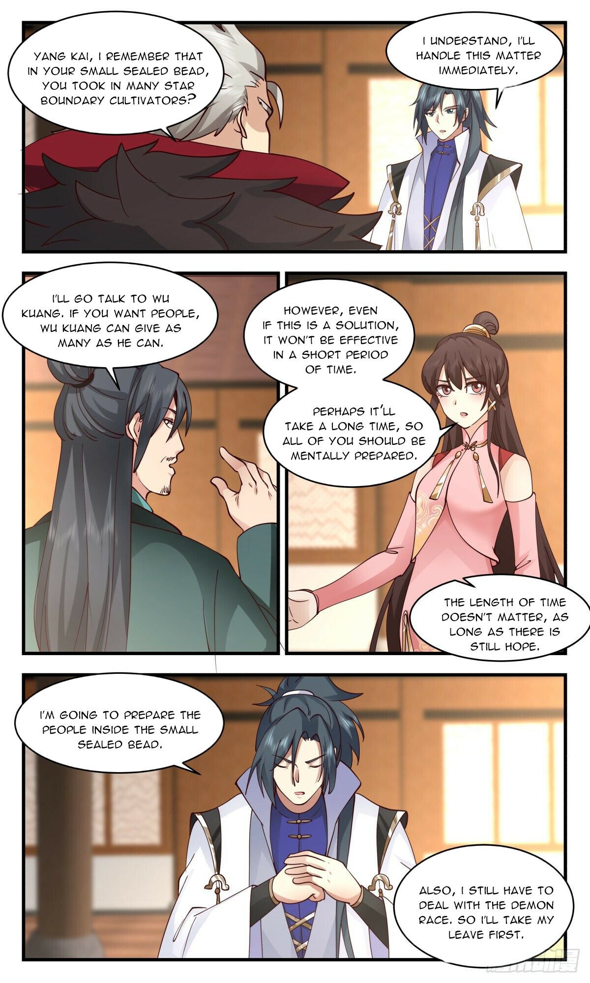 Martial Peak Chapter 2571 page 11 - Chapter 2571: Post-Battle Meeting
