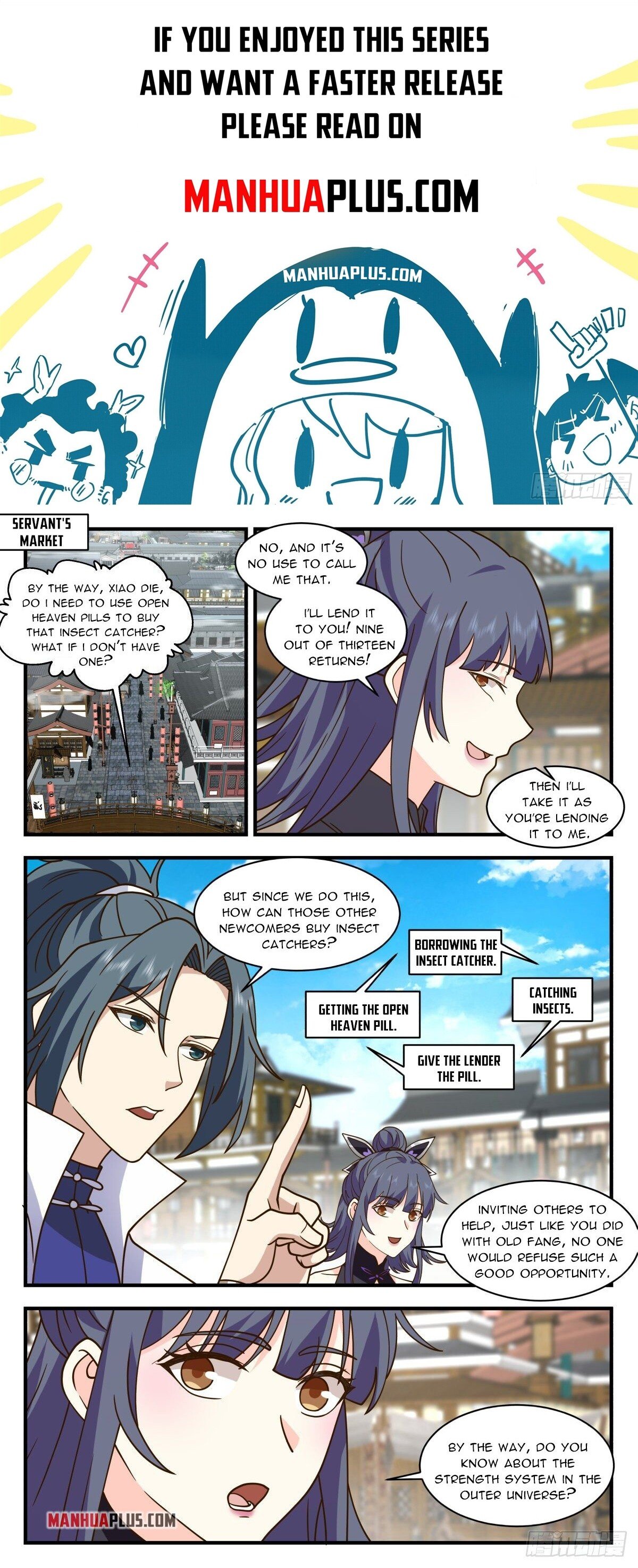 Martial Peak Chapter 2583 page 1 - Chapter 2583: The Servant's Market