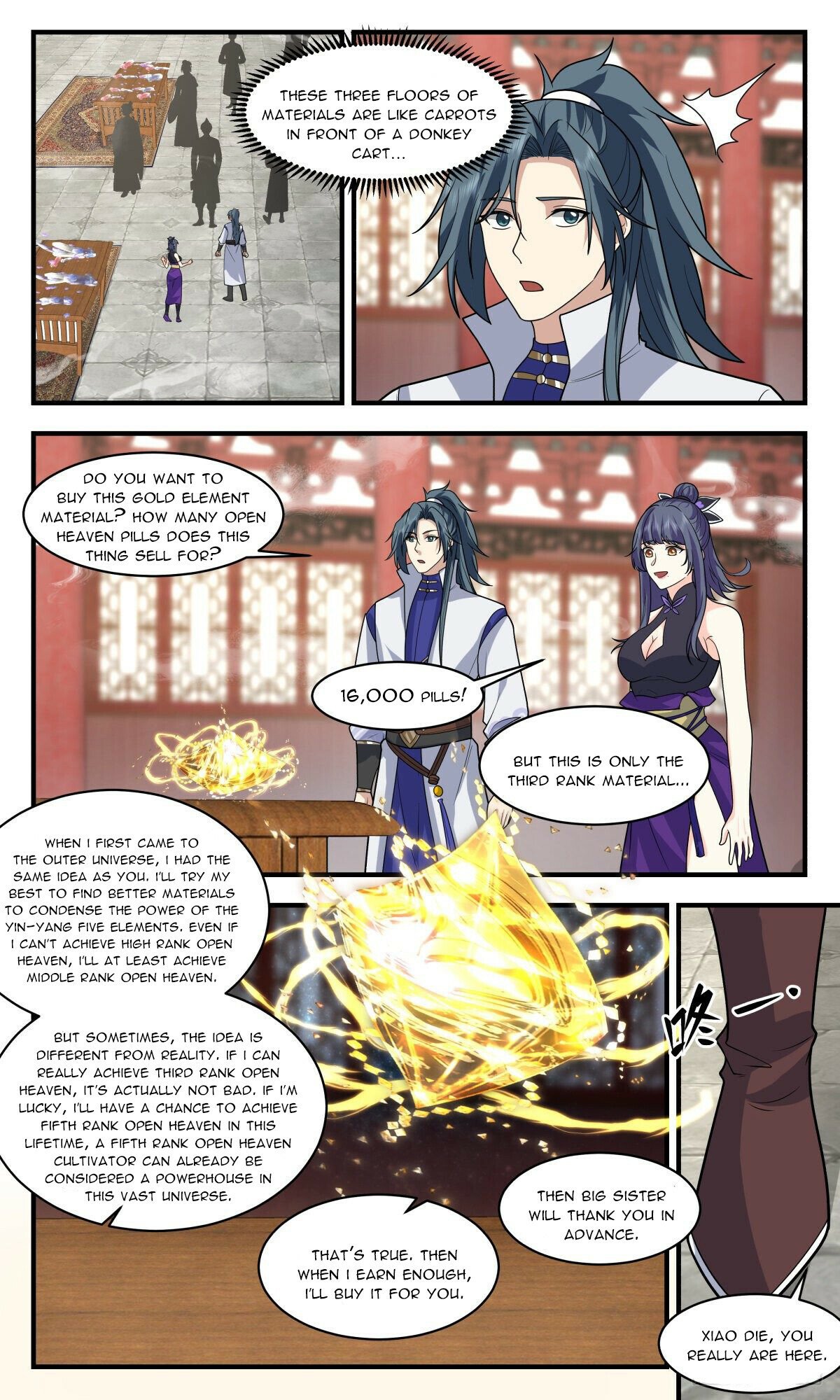 Martial Peak Chapter 2583 page 6 - Chapter 2583: The Servant's Market