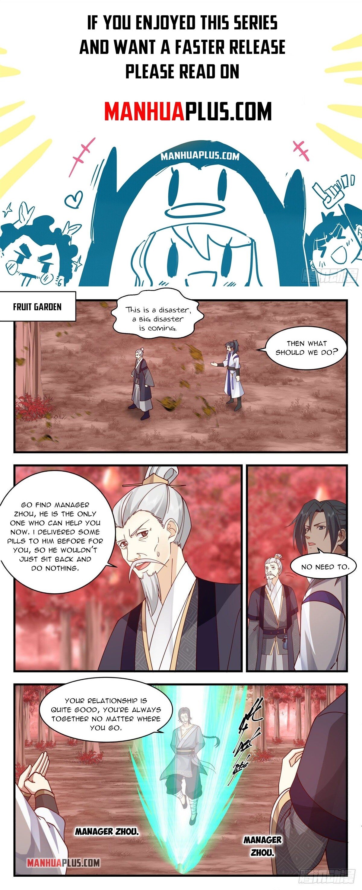 Martial Peak Chapter 2588 page 1 - Chapter 2588: Scarlet Clouds Golden Flame