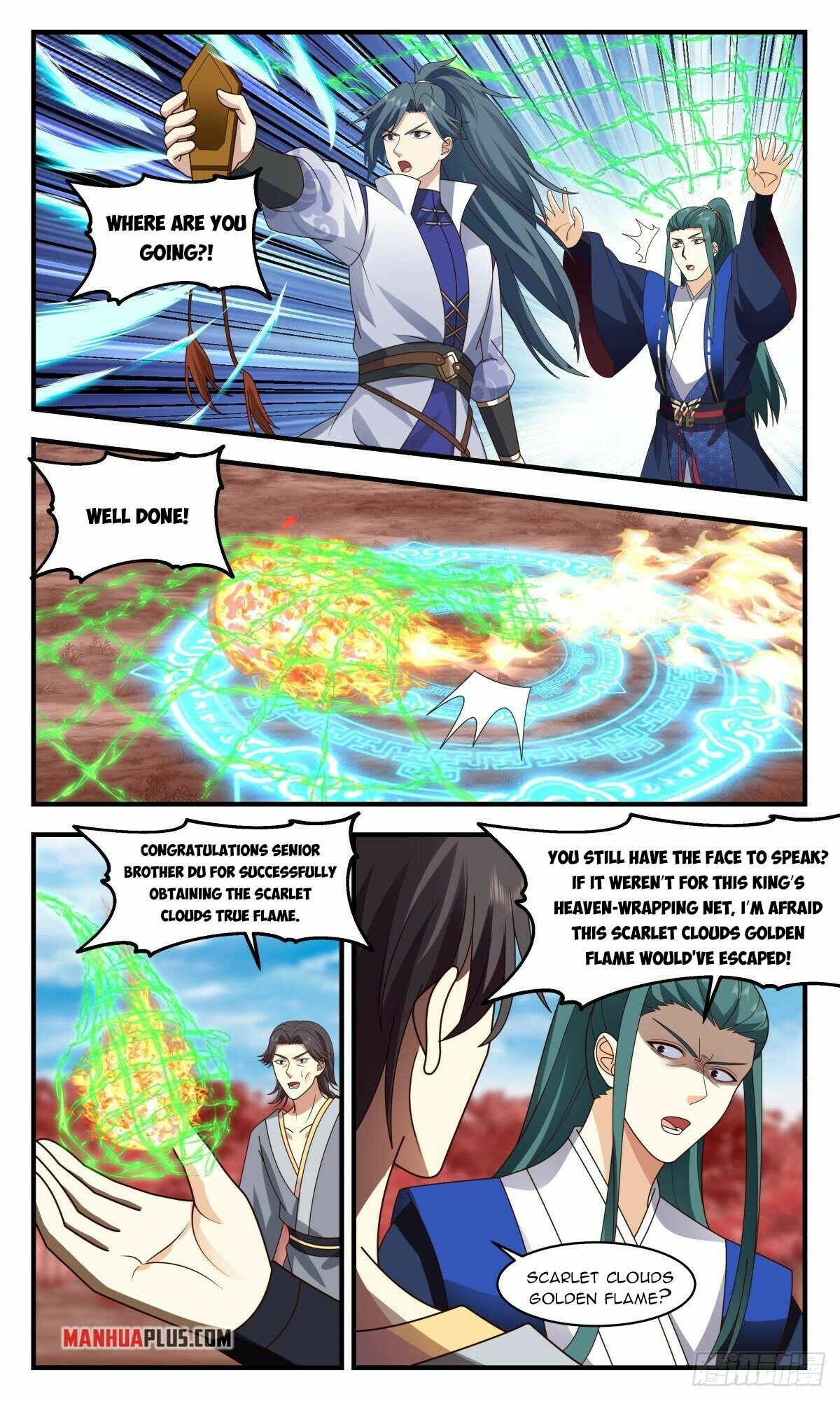 Martial Peak Chapter 2588 page 11 - Chapter 2588: Scarlet Clouds Golden Flame