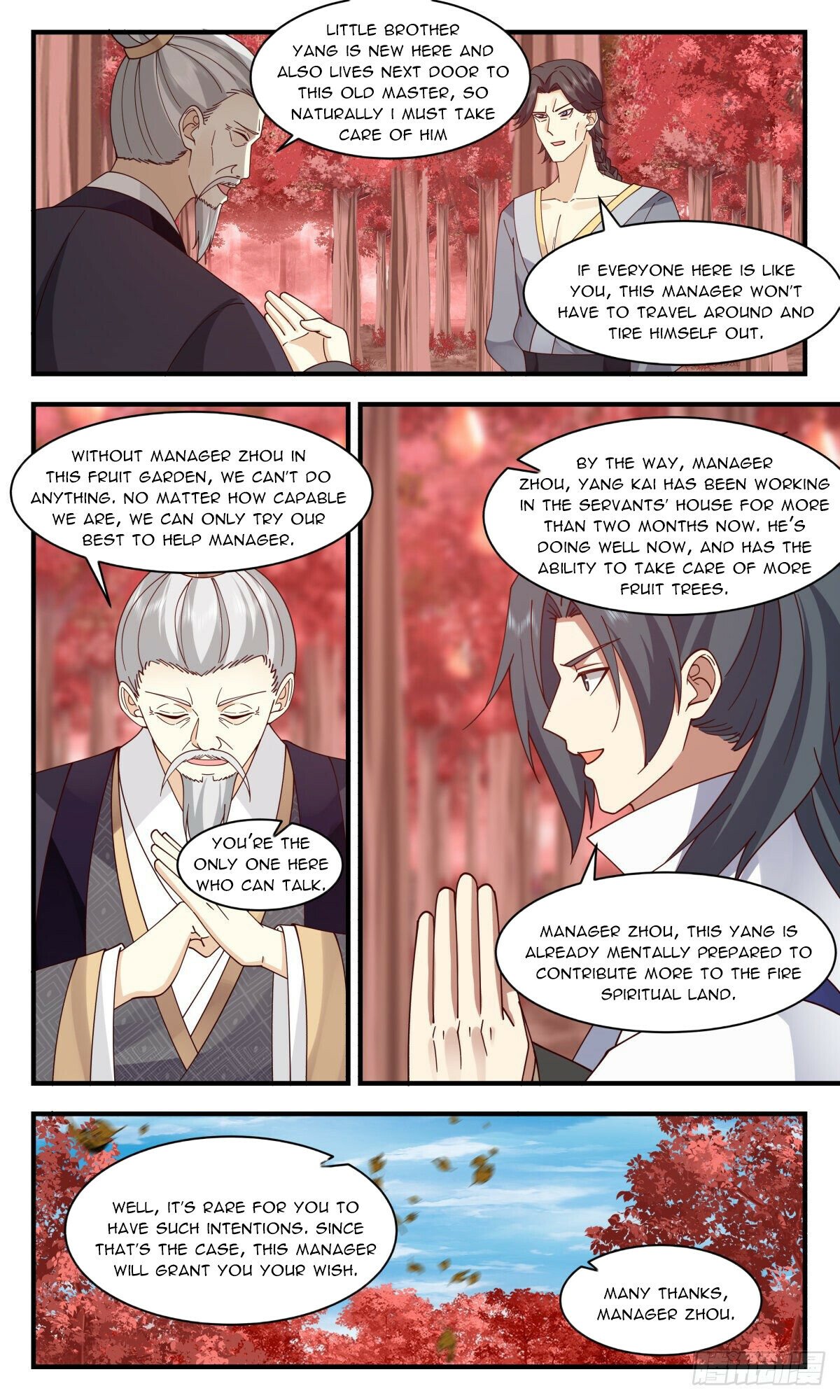 Martial Peak Chapter 2588 page 2 - Chapter 2588: Scarlet Clouds Golden Flame