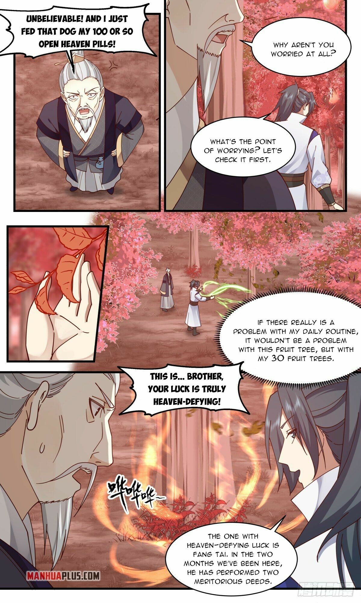 Martial Peak Chapter 2588 page 4 - Chapter 2588: Scarlet Clouds Golden Flame