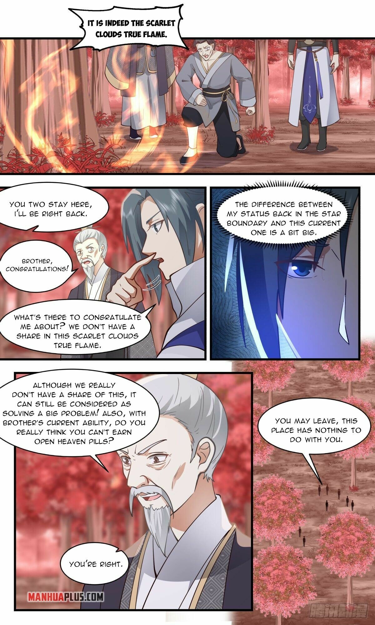 Martial Peak Chapter 2588 page 6 - Chapter 2588: Scarlet Clouds Golden Flame