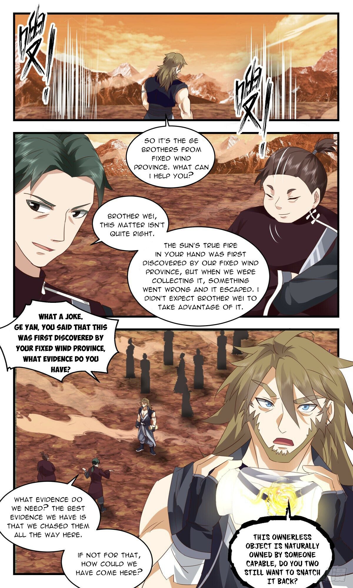 Martial Peak Chapter 2605 page 5 - Chapter 2605: Sun Star
