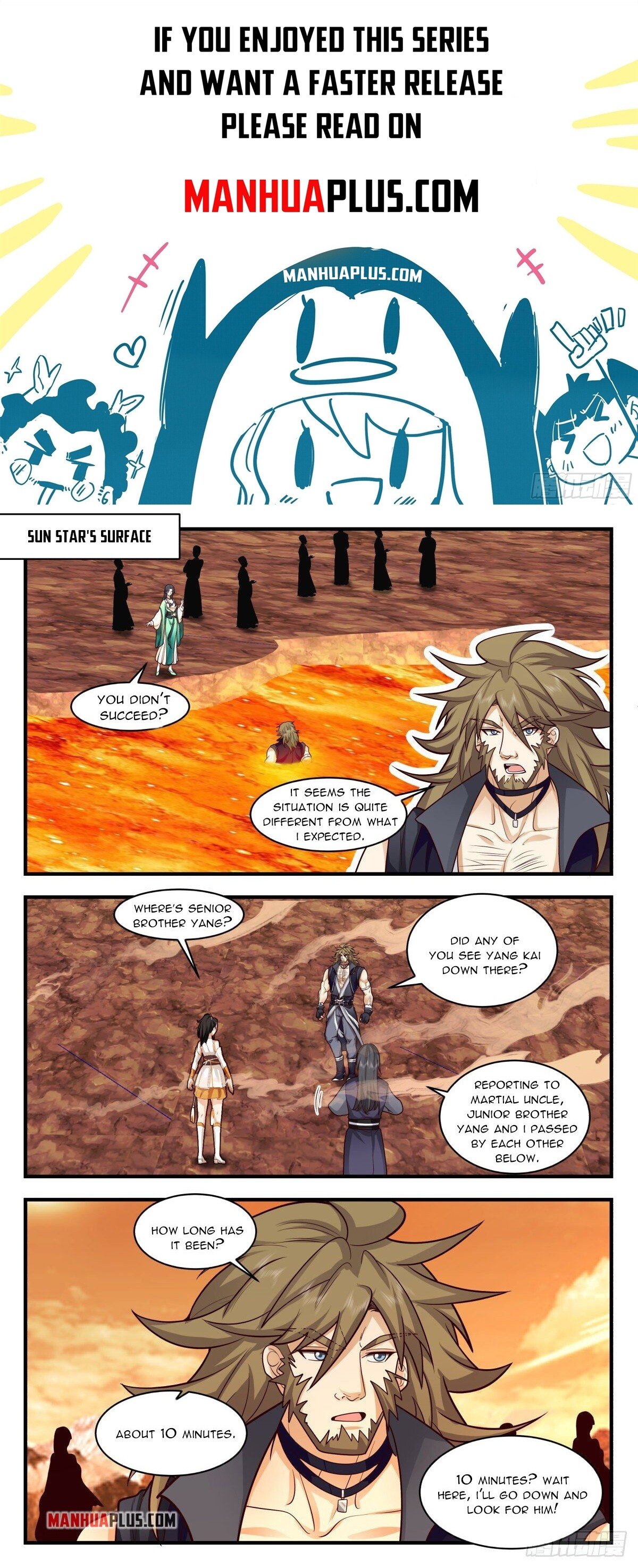 Martial Peak Chapter 2606 page 1 - Chapter 2606: Golden Crow Divine Palace