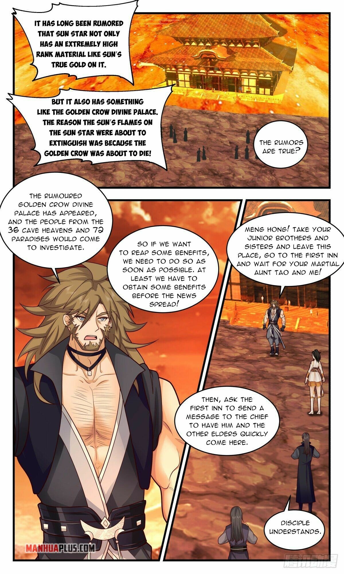 Martial Peak Chapter 2606 page 4 - Chapter 2606: Golden Crow Divine Palace