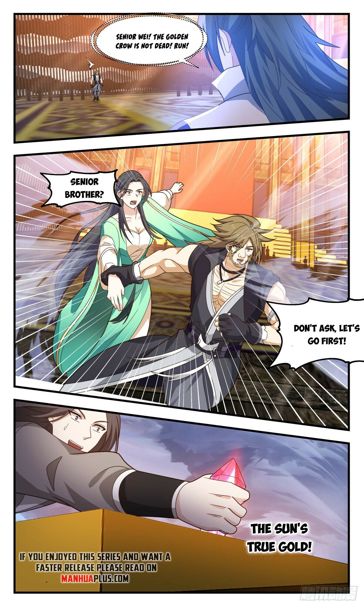 Martial Peak Chapter 2608 page 7 - Chapter 2608: Three-Legged Golden Crow