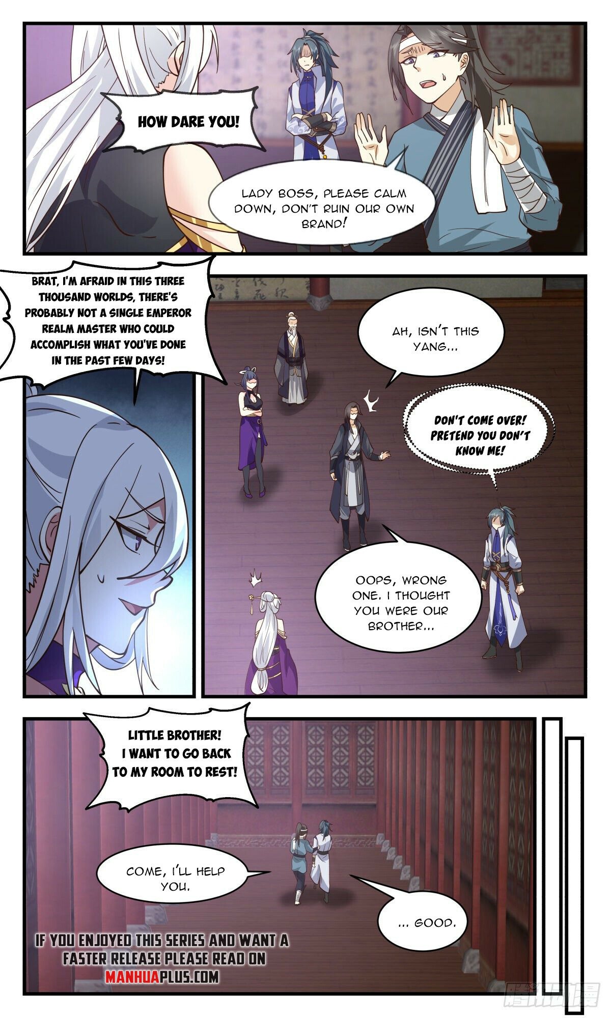 Martial Peak Chapter 2611 page 6 - Chapter 2611: Pretending Not Knowing Anyone