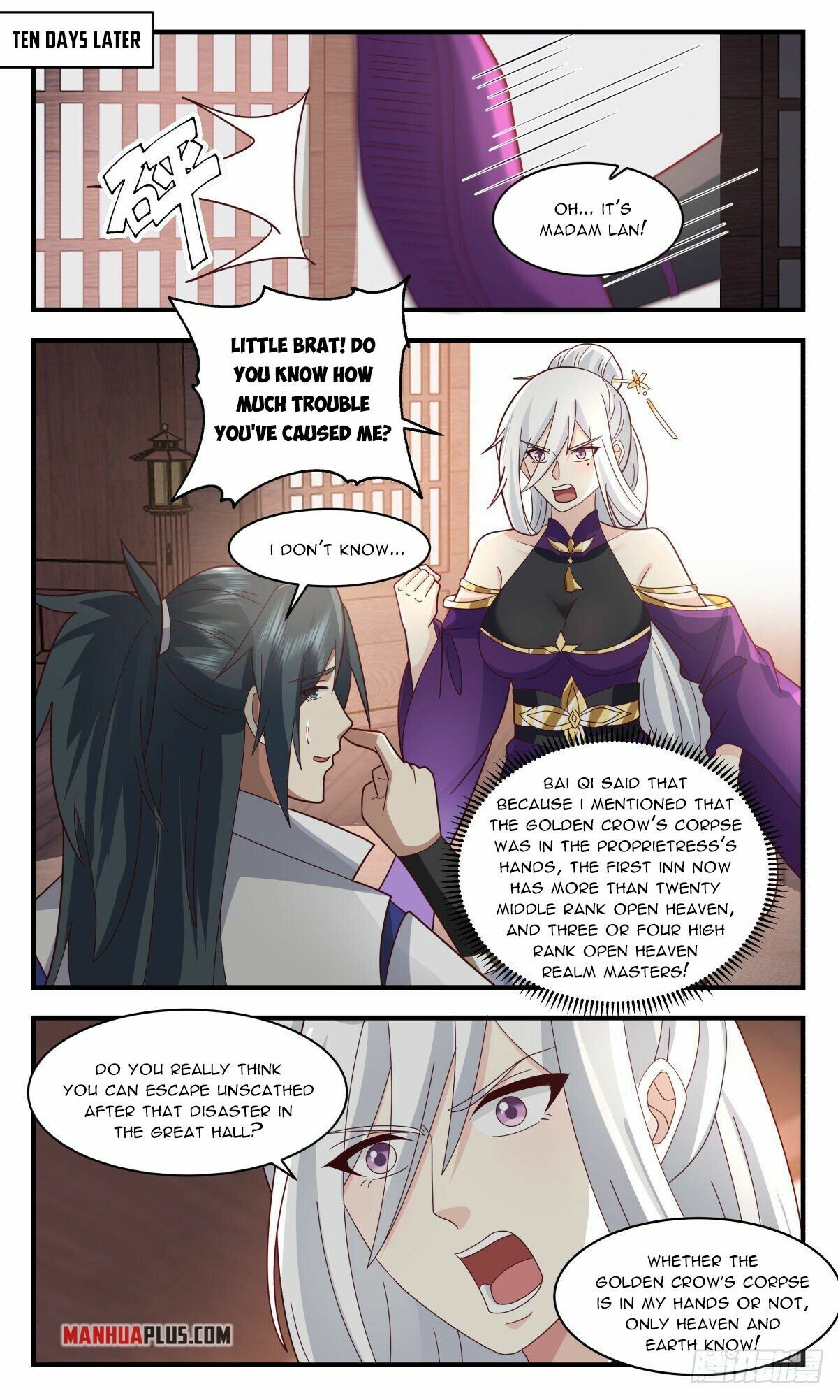 Martial Peak Chapter 2613 page 3 - Chapter 2613: Golden Crow True Fire