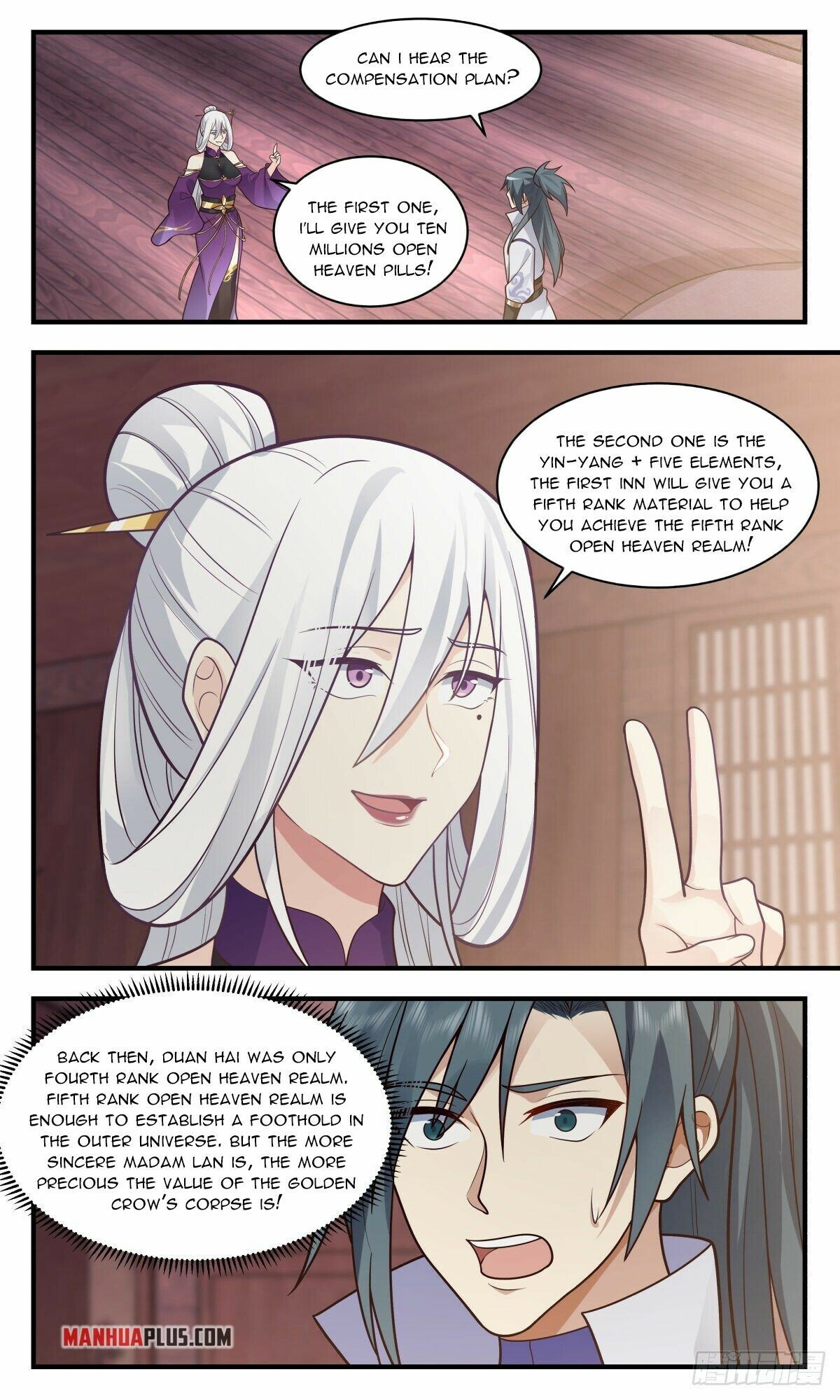 Martial Peak Chapter 2613 page 8 - Chapter 2613: Golden Crow True Fire