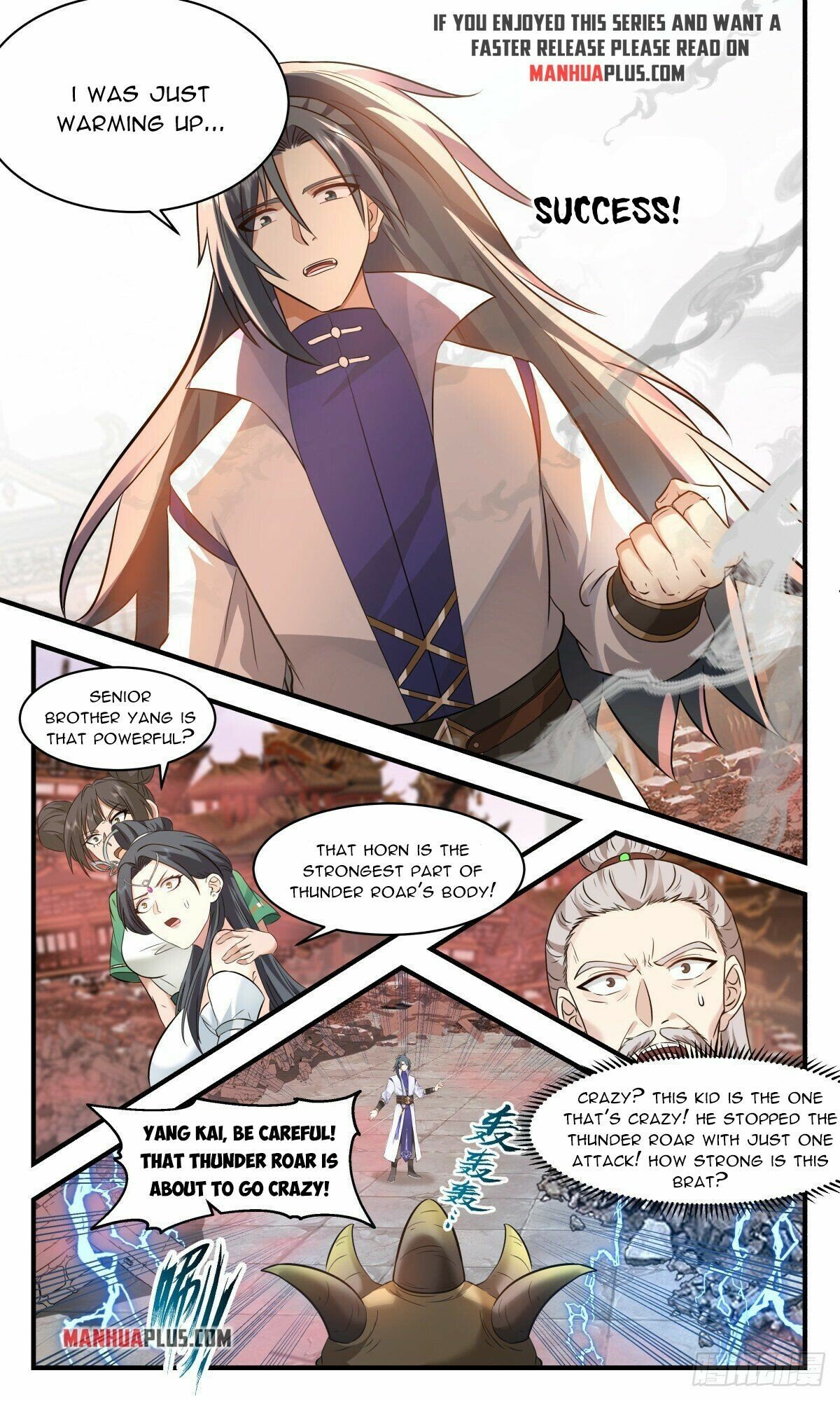 Martial Peak Chapter 2637 page 8 - Chapter 2637: Fighting Thunder Roar Alone