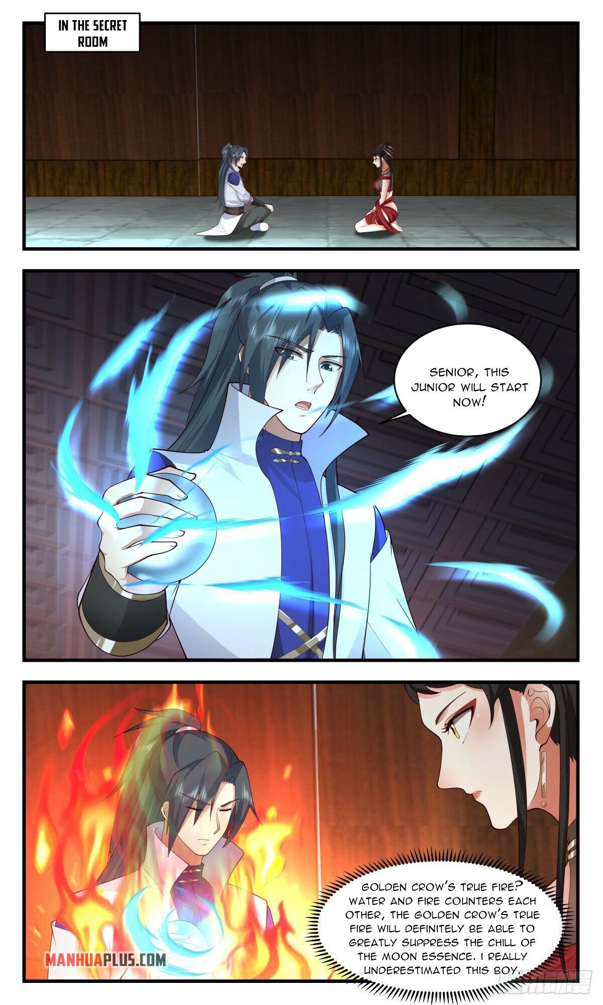 Martial Peak Chapter 2673 page 9 - Chapter 2673: Condensing The Water Element