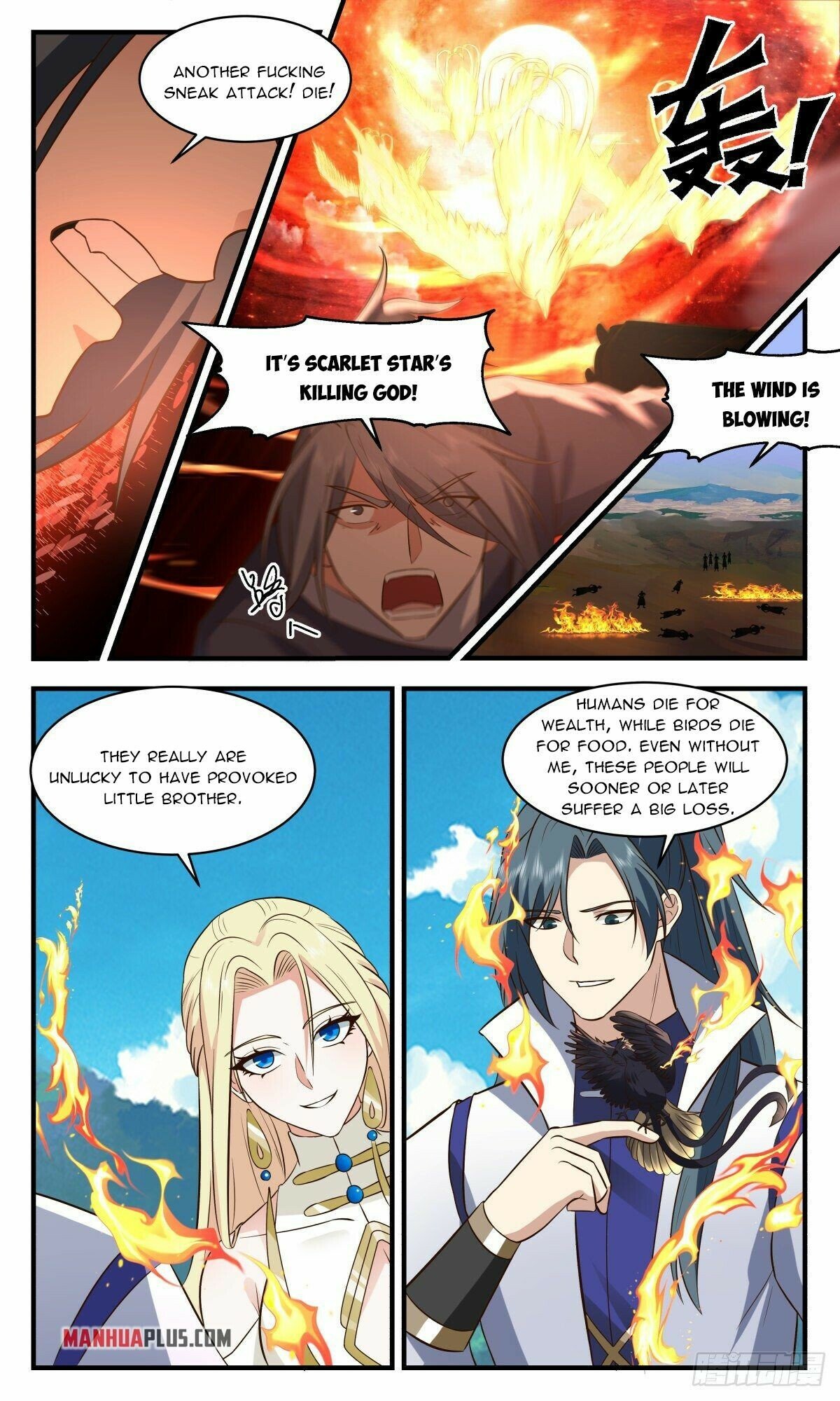 Martial Peak Chapter 2677 page 8 - Chapter 2677: Humans Die For Wealth, Birds Die For Food