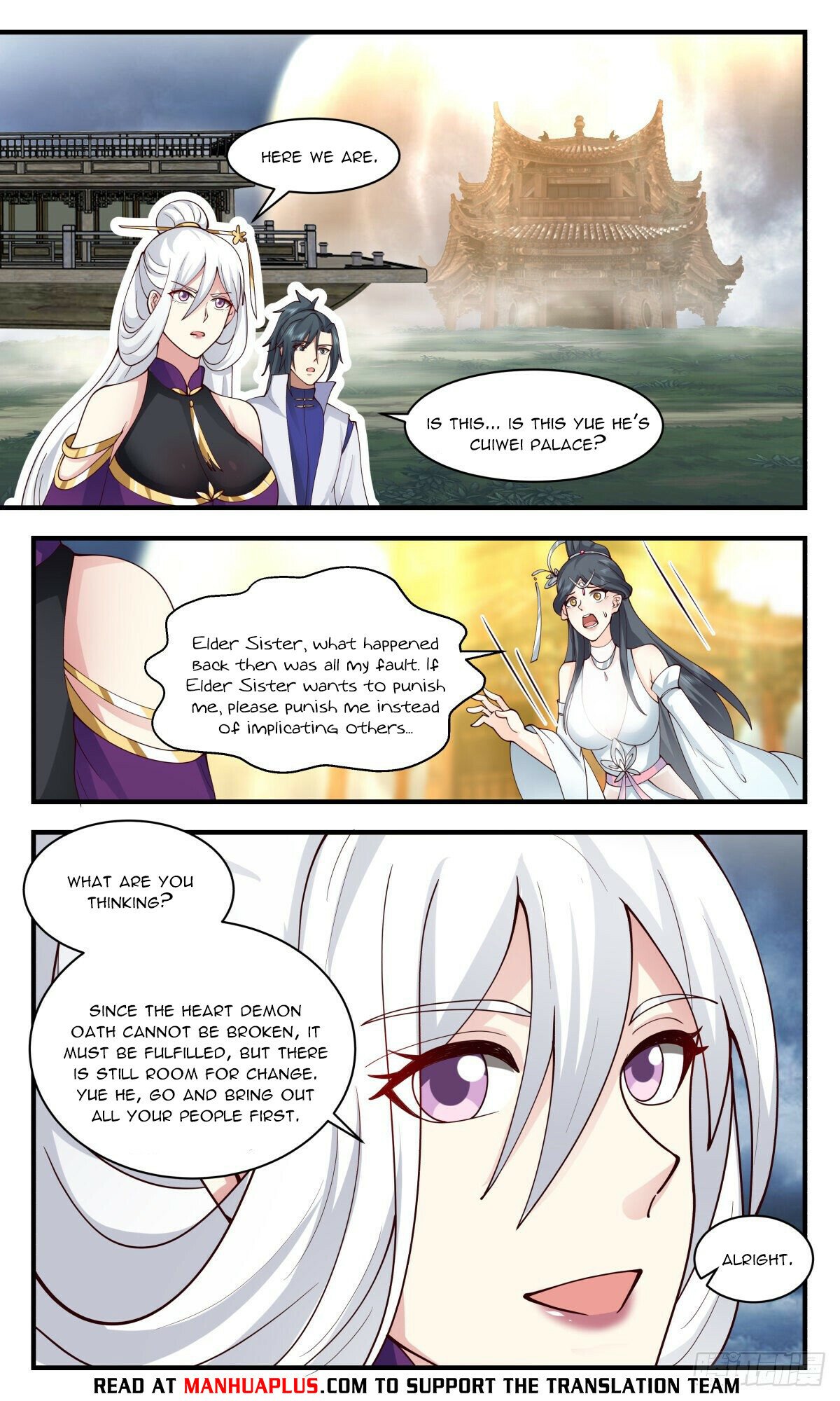 Martial Peak Chapter 2703 page 3 - Chapter 2703: Destroying the Cuiwei Palace