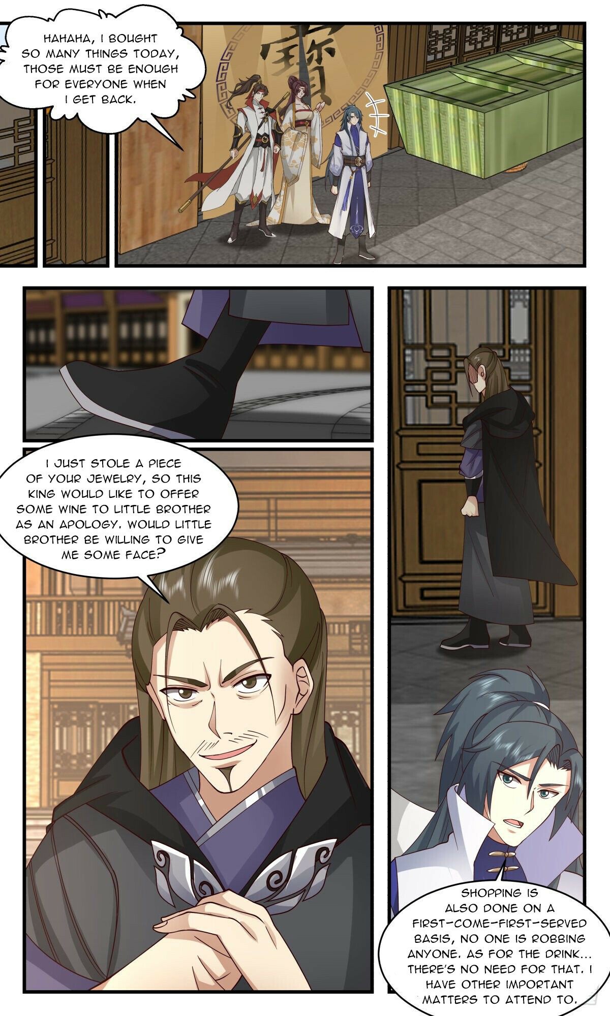 Martial Peak Chapter 2706 page 4 - Chapter 2706: Heavenly Monarch Hei He