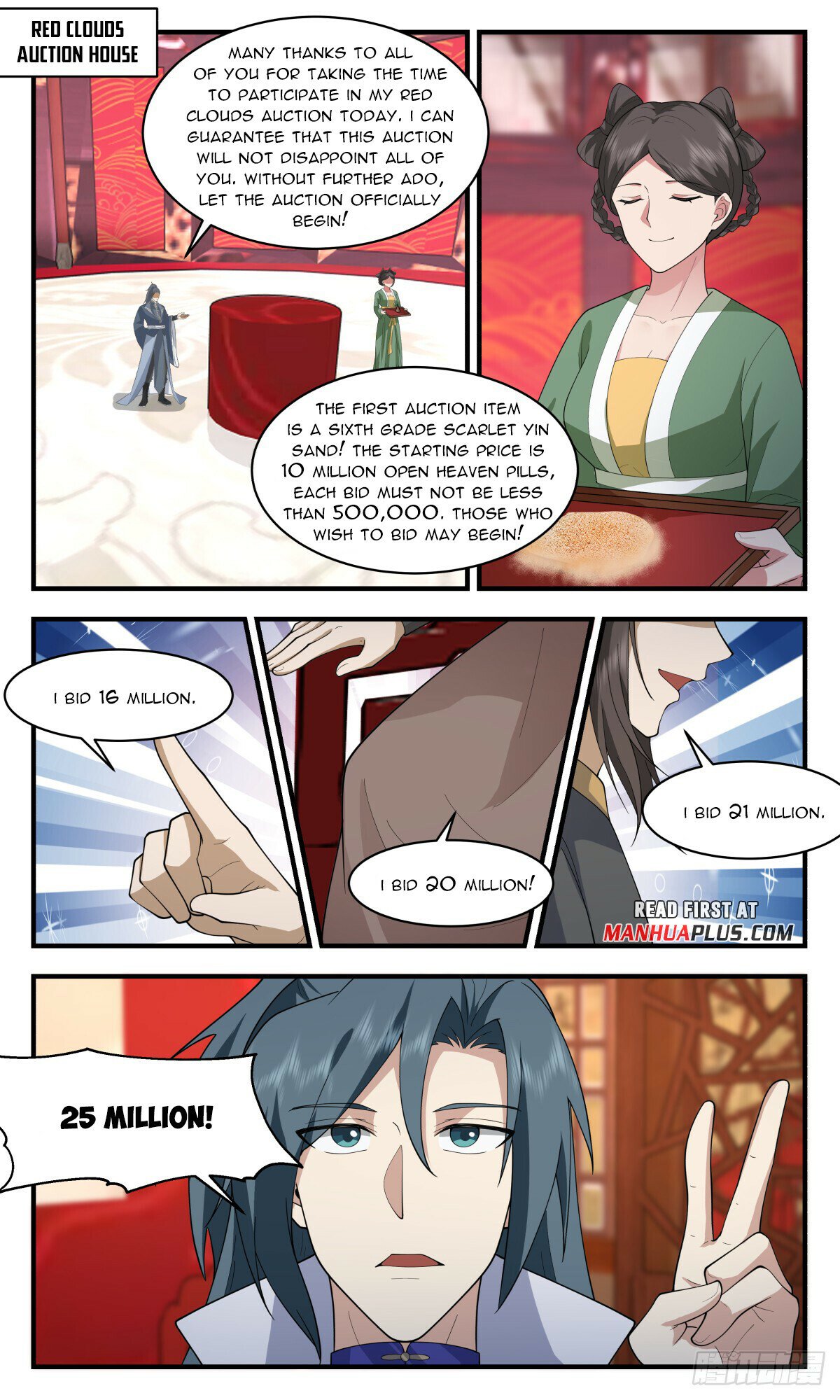 Martial Peak Chapter 2726 page 5 - Chapter 2726: Red Clouds Auction