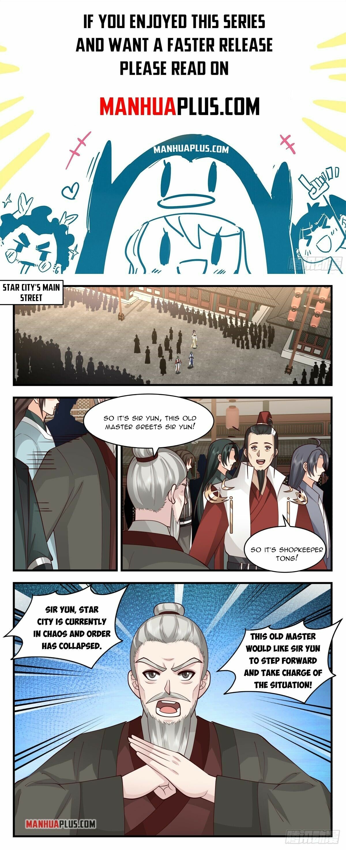 Martial Peak Chapter 2770 page 1 - Chapter 2770: The Revitalization Of Void Star City