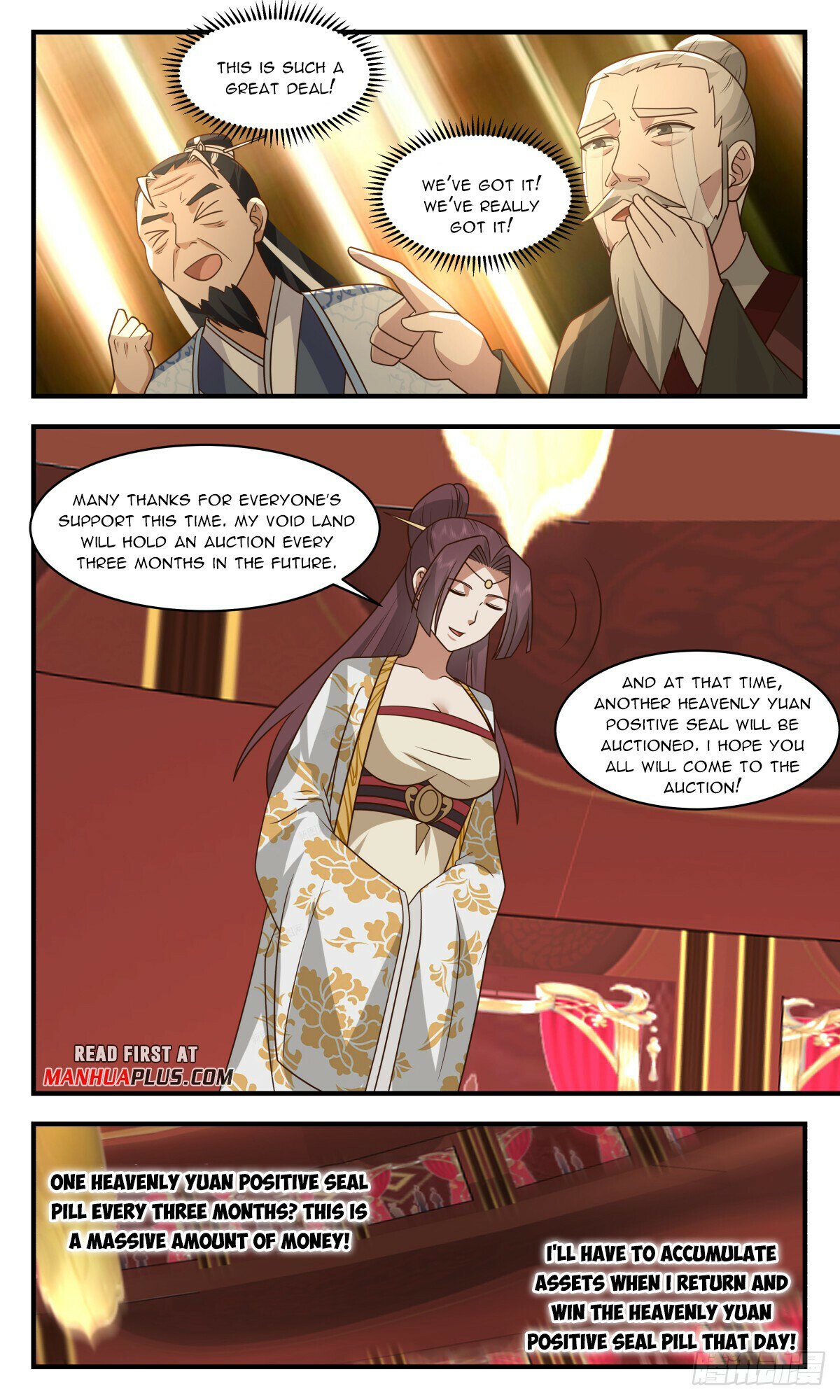 Martial Peak Chapter 2771 page 3 - Chapter 2771: A Successful Auction