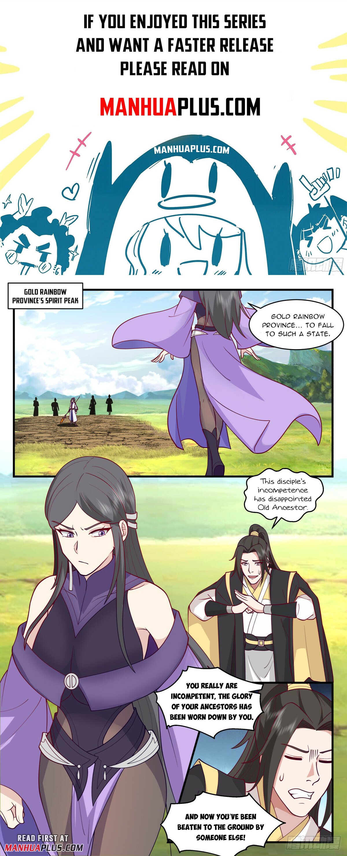 Martial Peak Chapter 2802 page 1 - Chapter 2802: Azure Void Filling The Body Great Law
