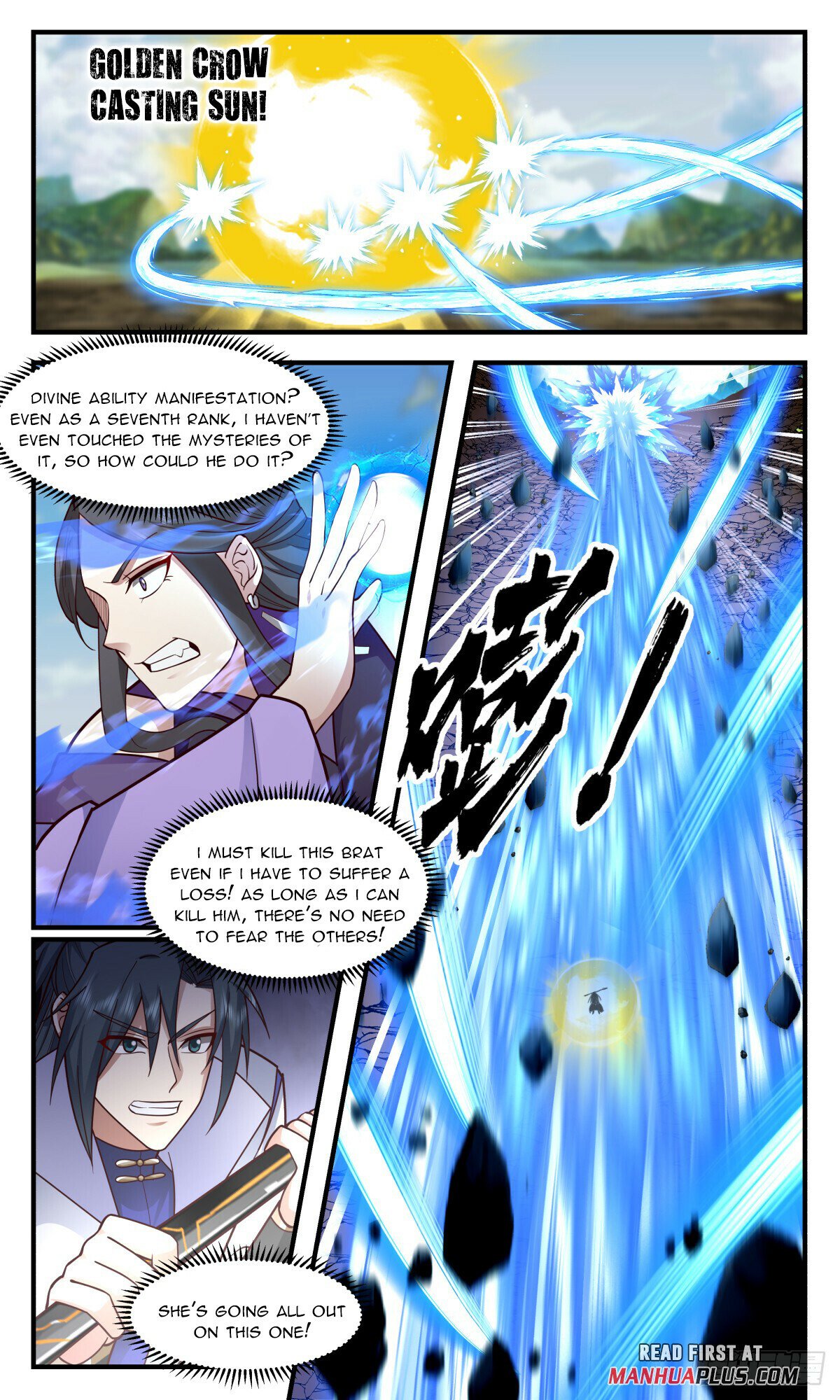 Martial Peak Chapter 2802 page 11 - Chapter 2802: Azure Void Filling The Body Great Law
