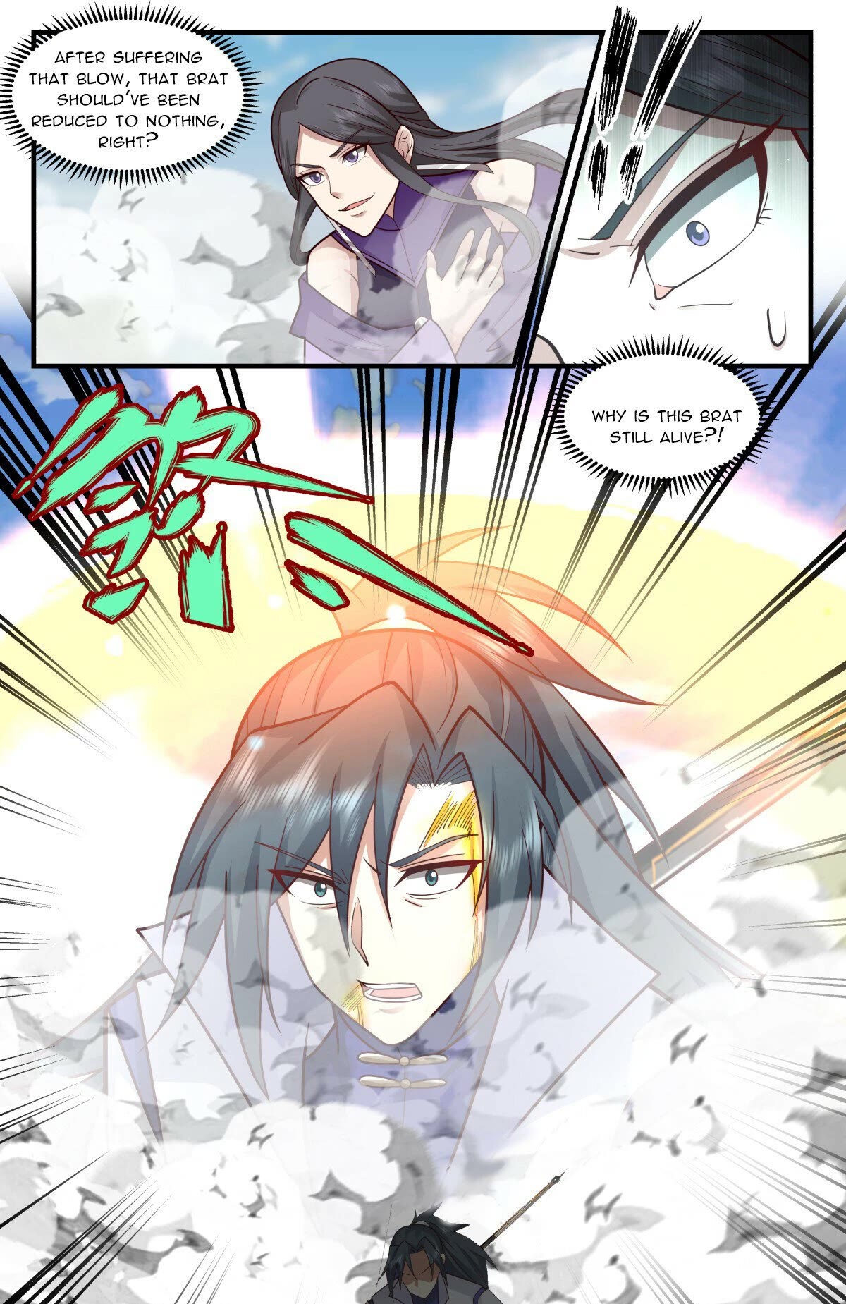Martial Peak Chapter 2802 page 12 - Chapter 2802: Azure Void Filling The Body Great Law