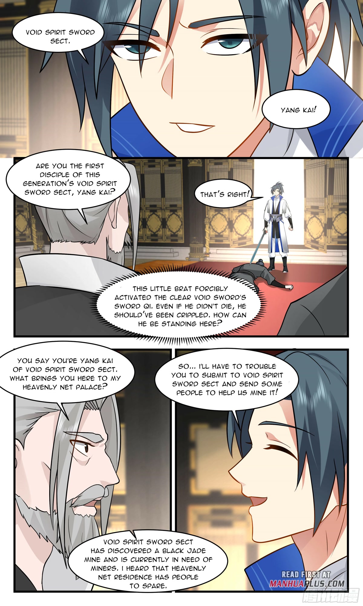 Martial Peak Chapter 2826 page 5 - Chapter 2826: Havoc in Heavenly Net Residence