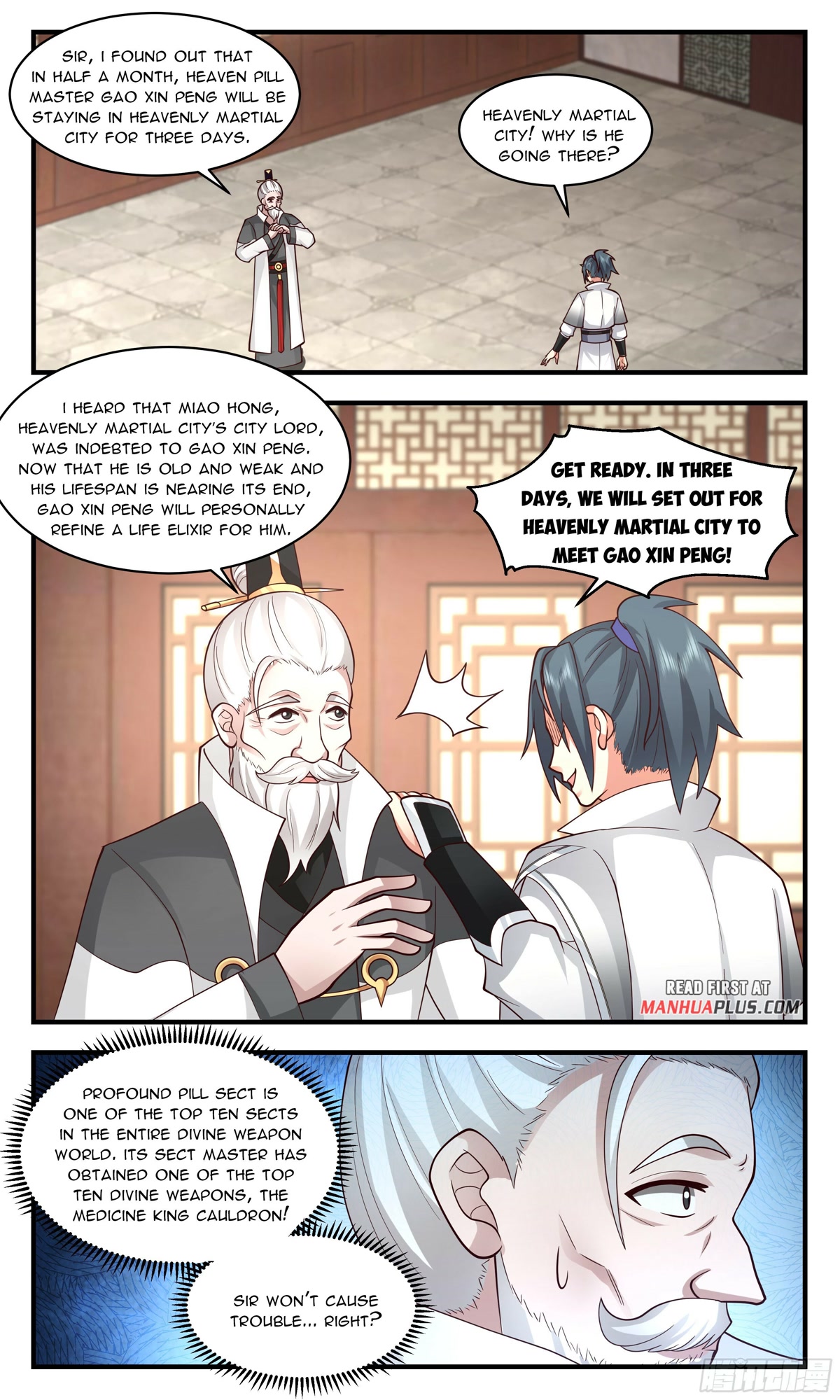 Martial Peak Chapter 2828 page 3 - Chapter 2828: A Night Visit To The City Lord's Mansion