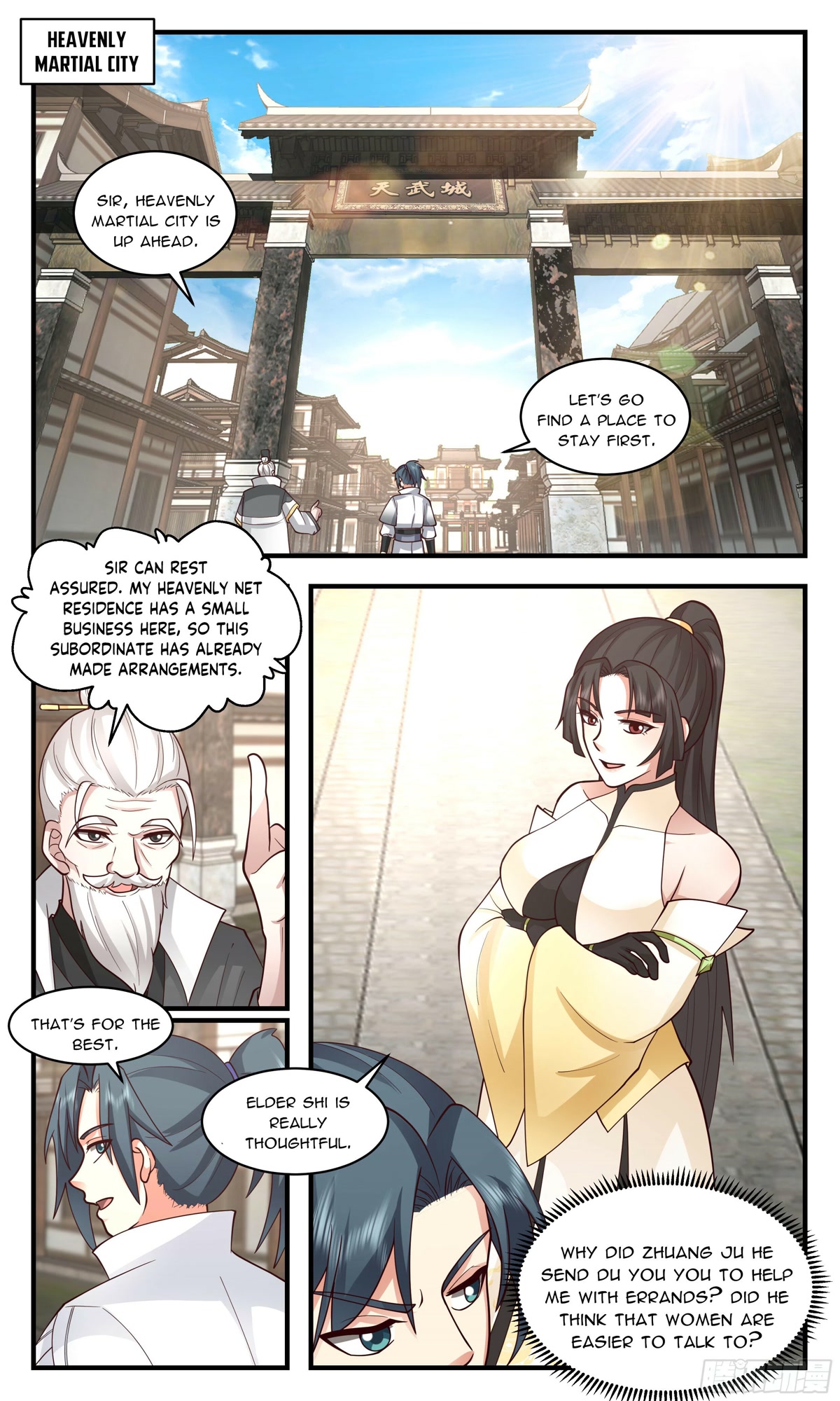 Martial Peak Chapter 2828 page 4 - Chapter 2828: A Night Visit To The City Lord's Mansion