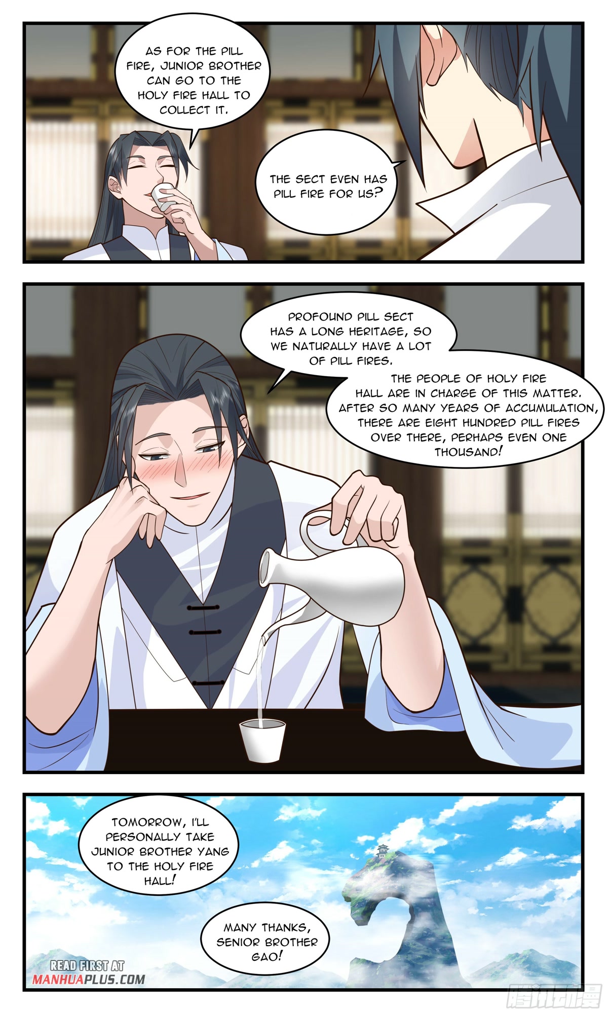 Martial Peak Chapter 2836 page 3 - Chapter 2836: A Strange White Fire
